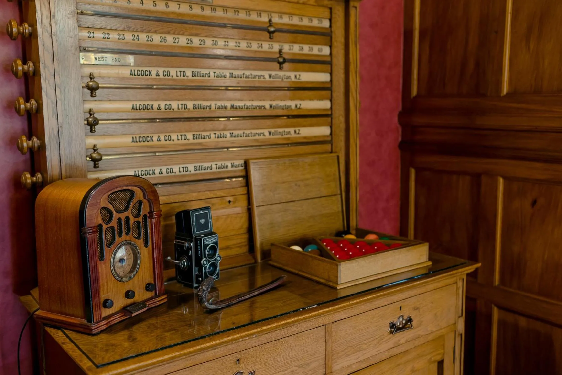 Billiard in Pen-y-bryn Lodge