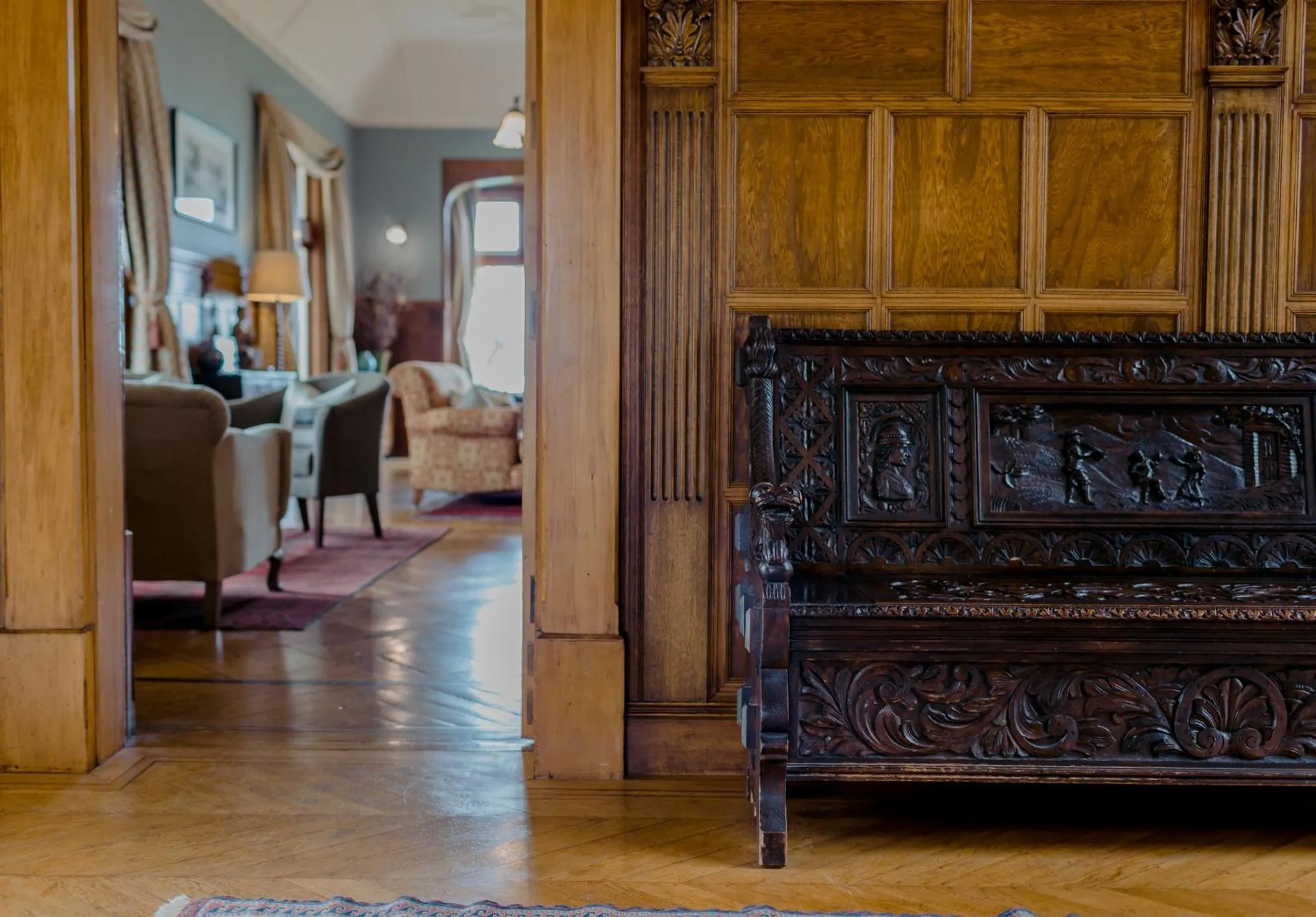 Facade/entrance in Pen-y-bryn Lodge