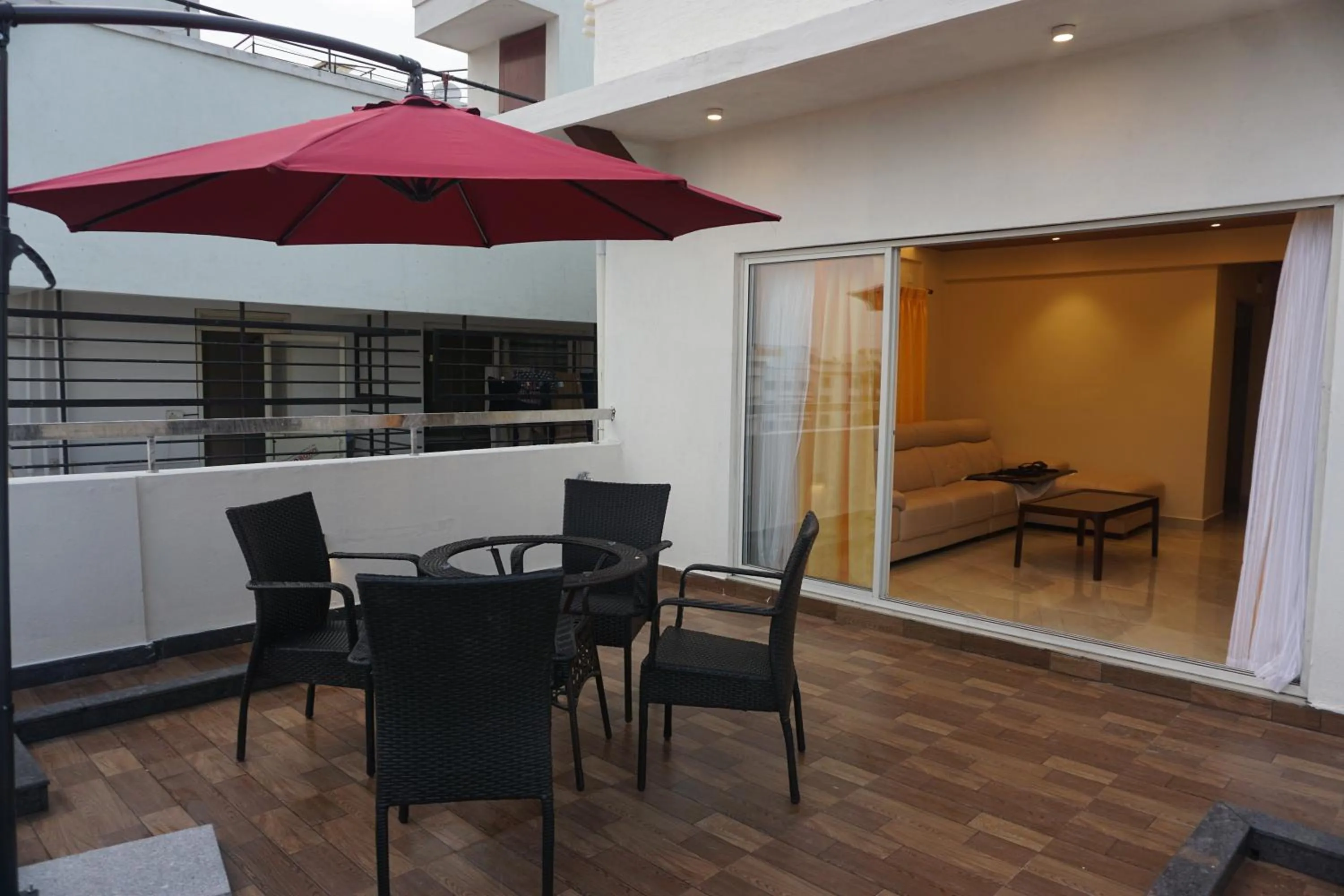 Balcony/Terrace in Daffodil Delight - Manyata Tech Park