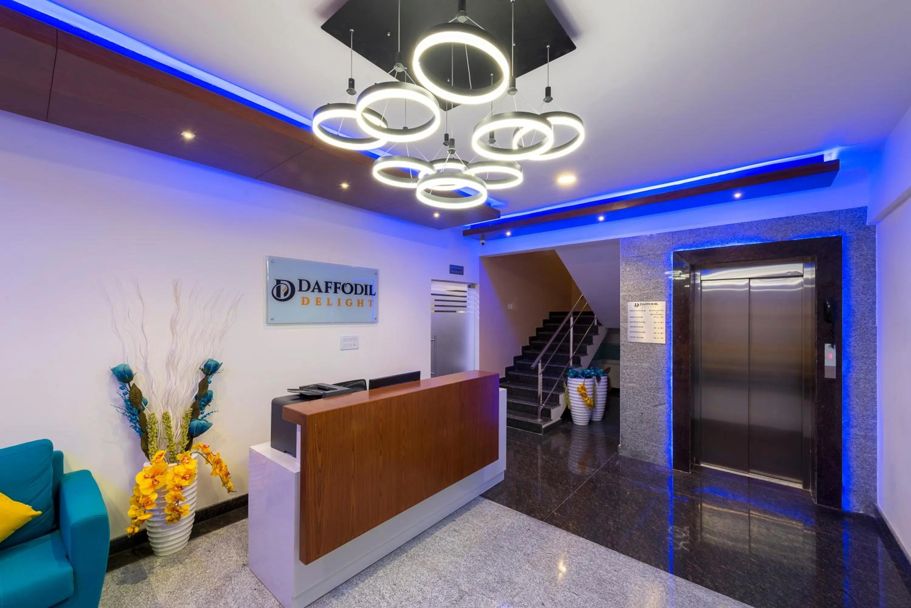 Lobby or reception in Daffodil Delight - Manyata Tech Park