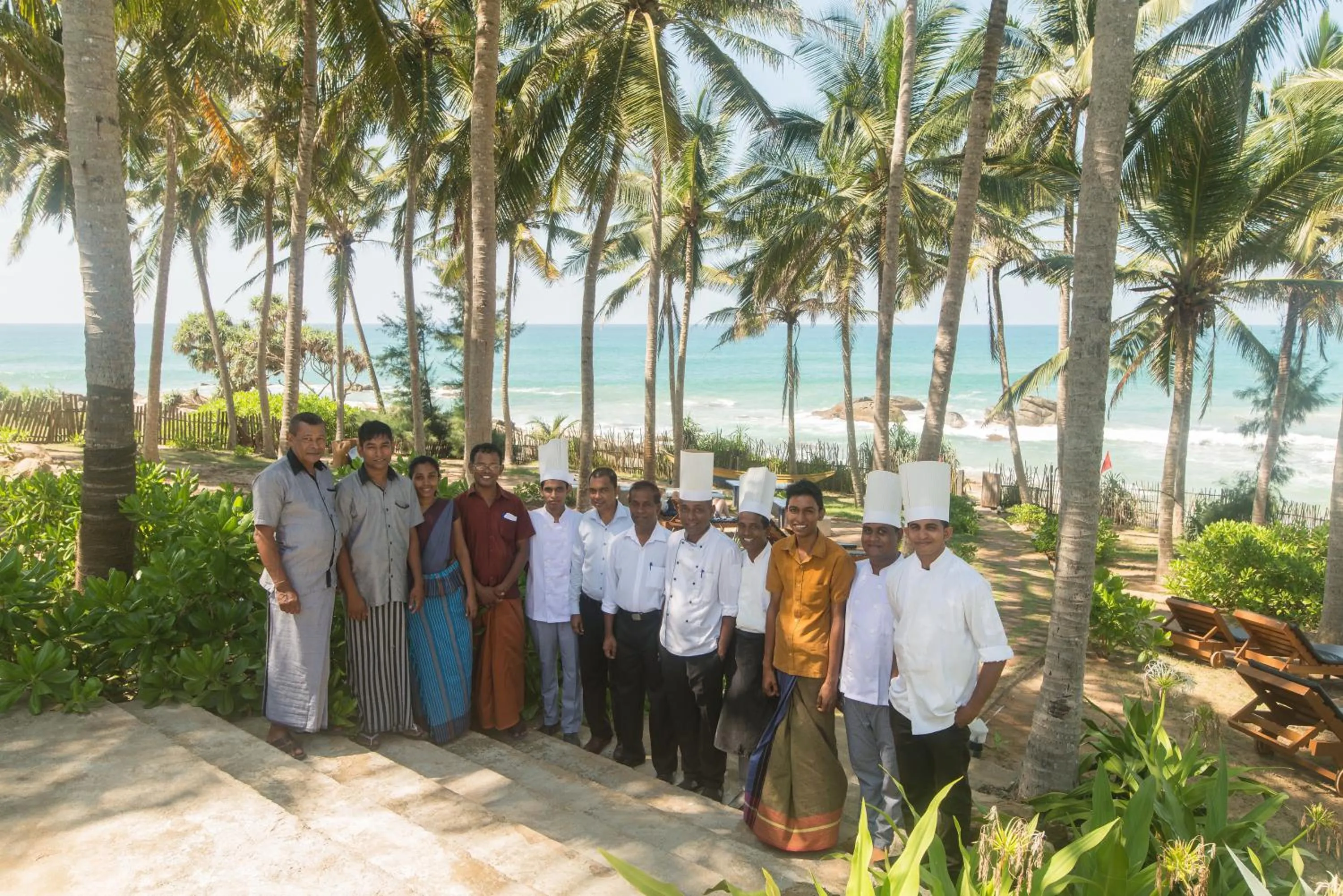 Staff in Turtle Bay Boutique Hotel