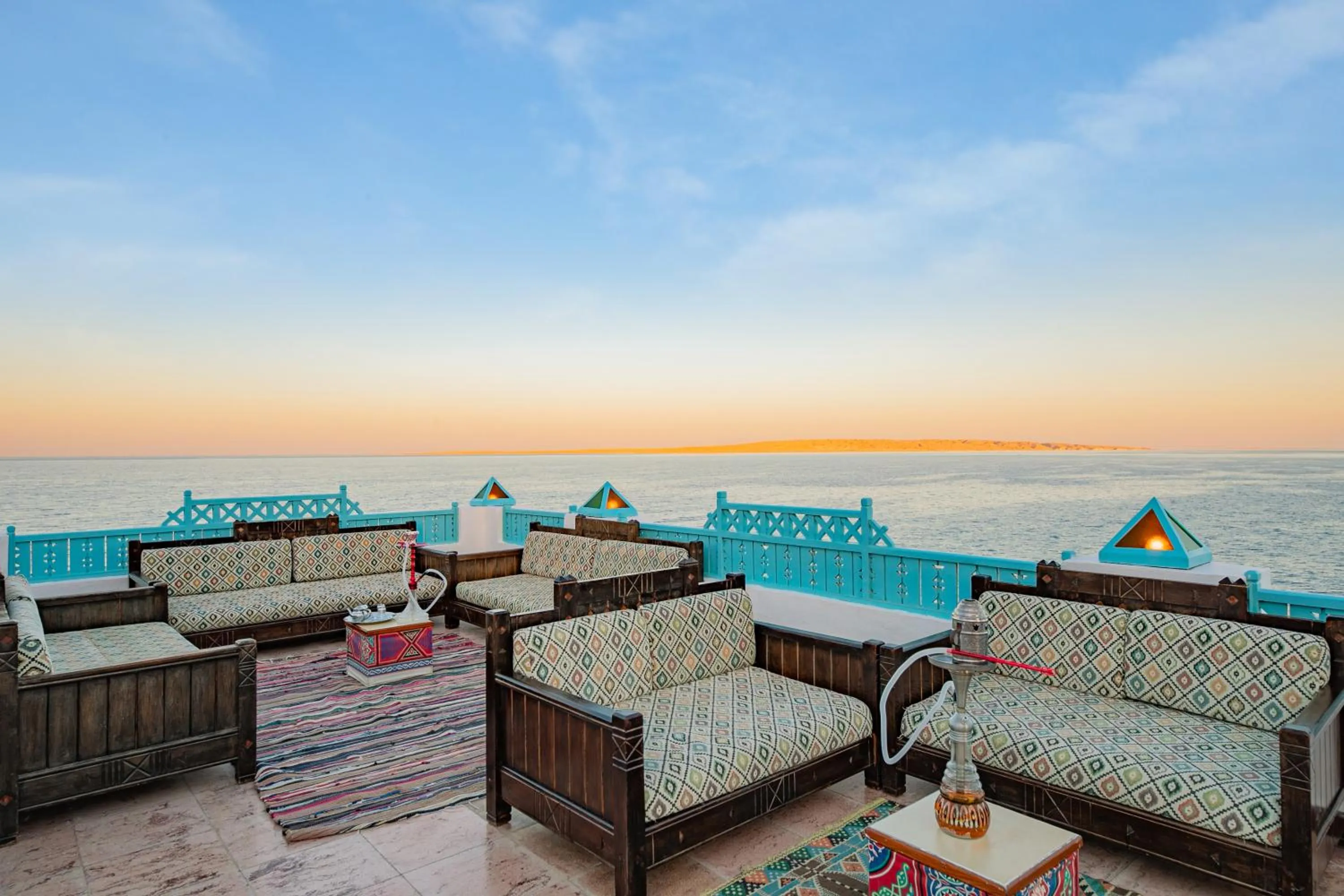 Seating area in Arabella Azur Resort