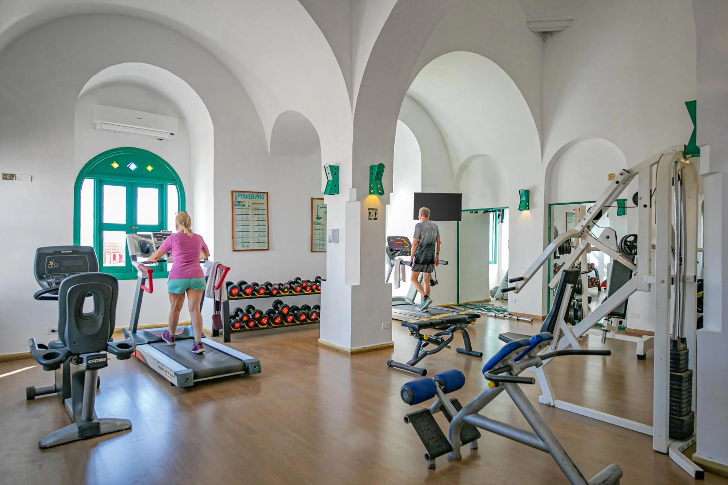 Fitness centre/facilities in Arabella Azur Resort