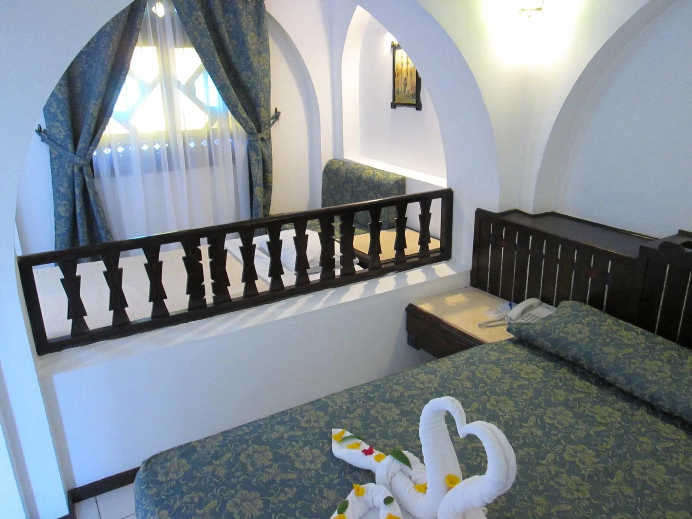 Bed in Arabella Azur Resort