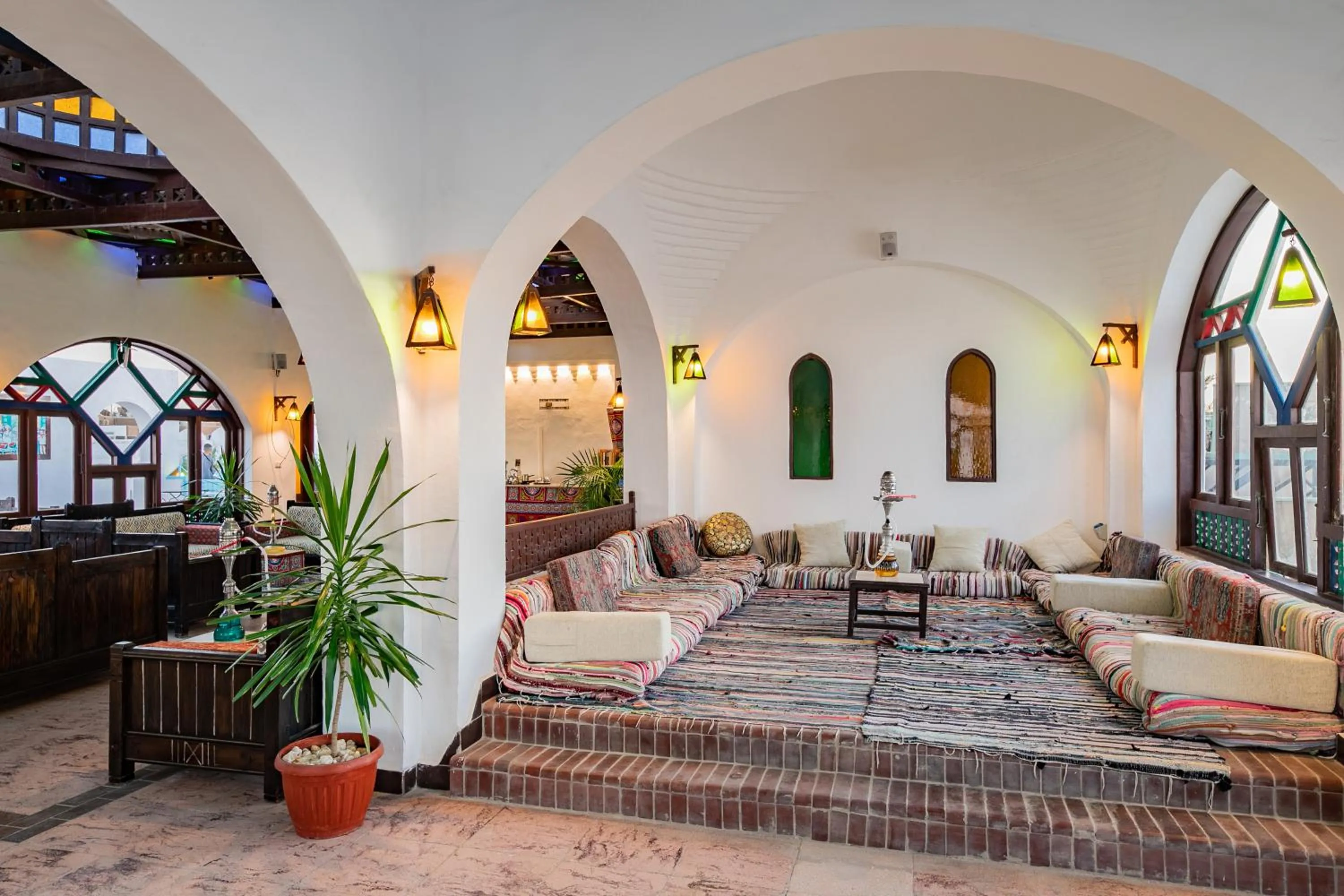Seating area, Bed in Arabella Azur Resort