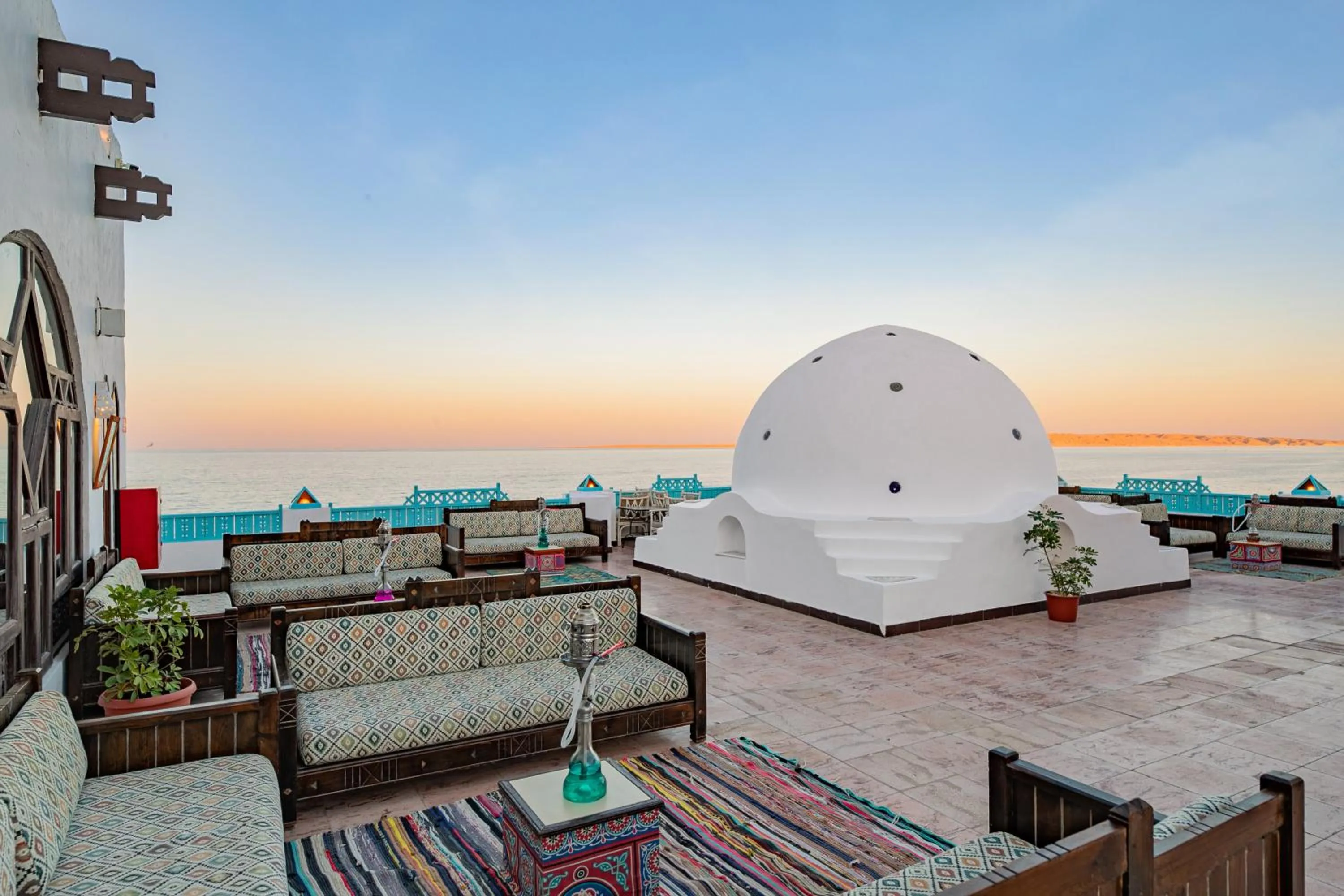 Seating area in Arabella Azur Resort