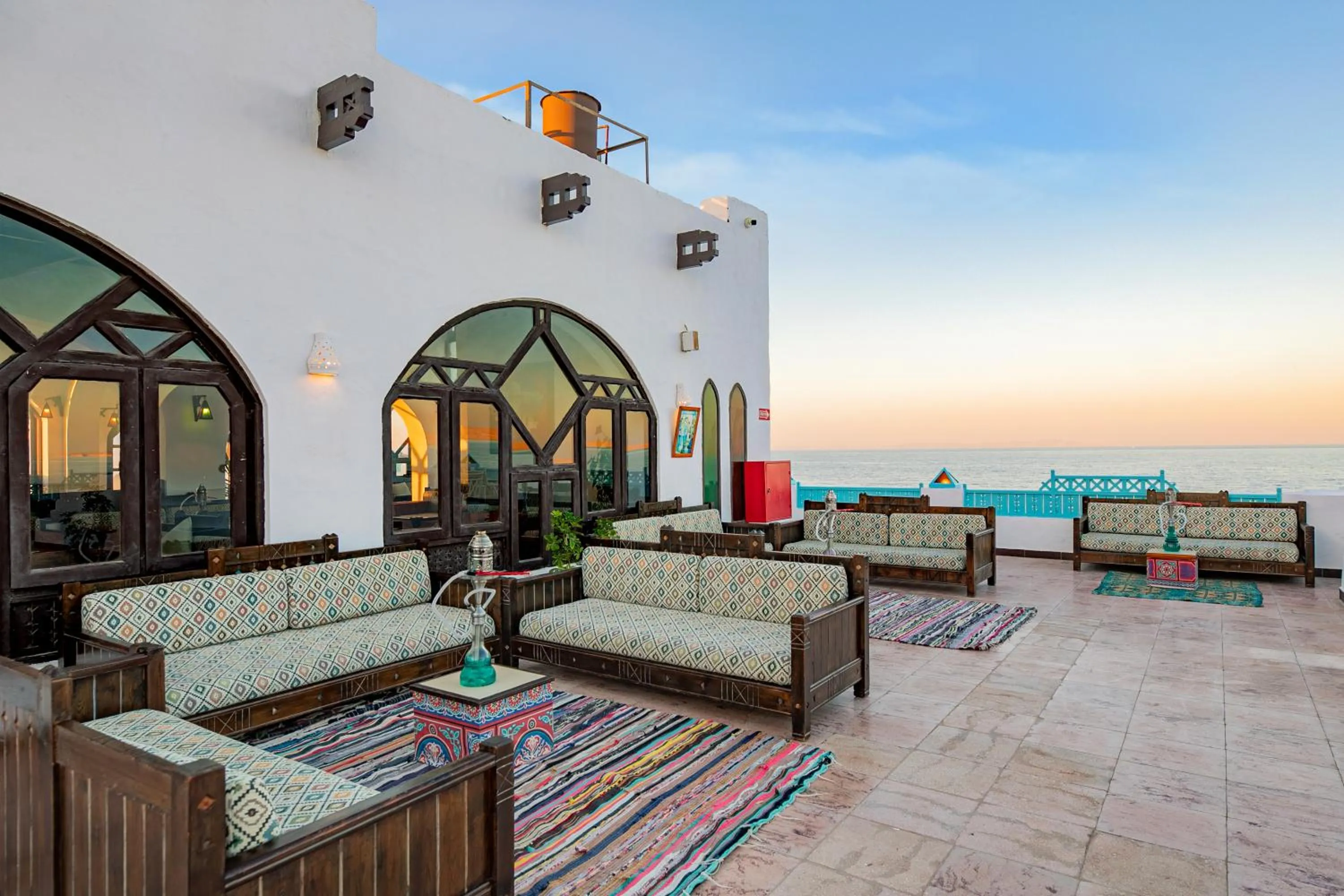 Seating area in Arabella Azur Resort