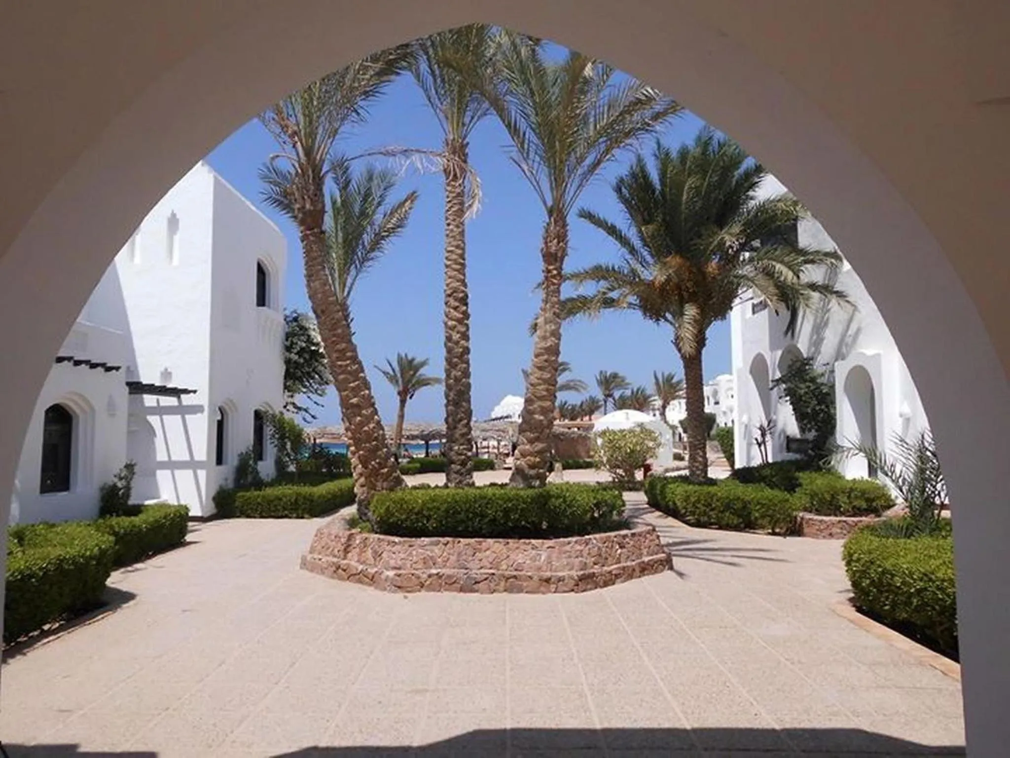 Facade/entrance in Arabella Azur Resort