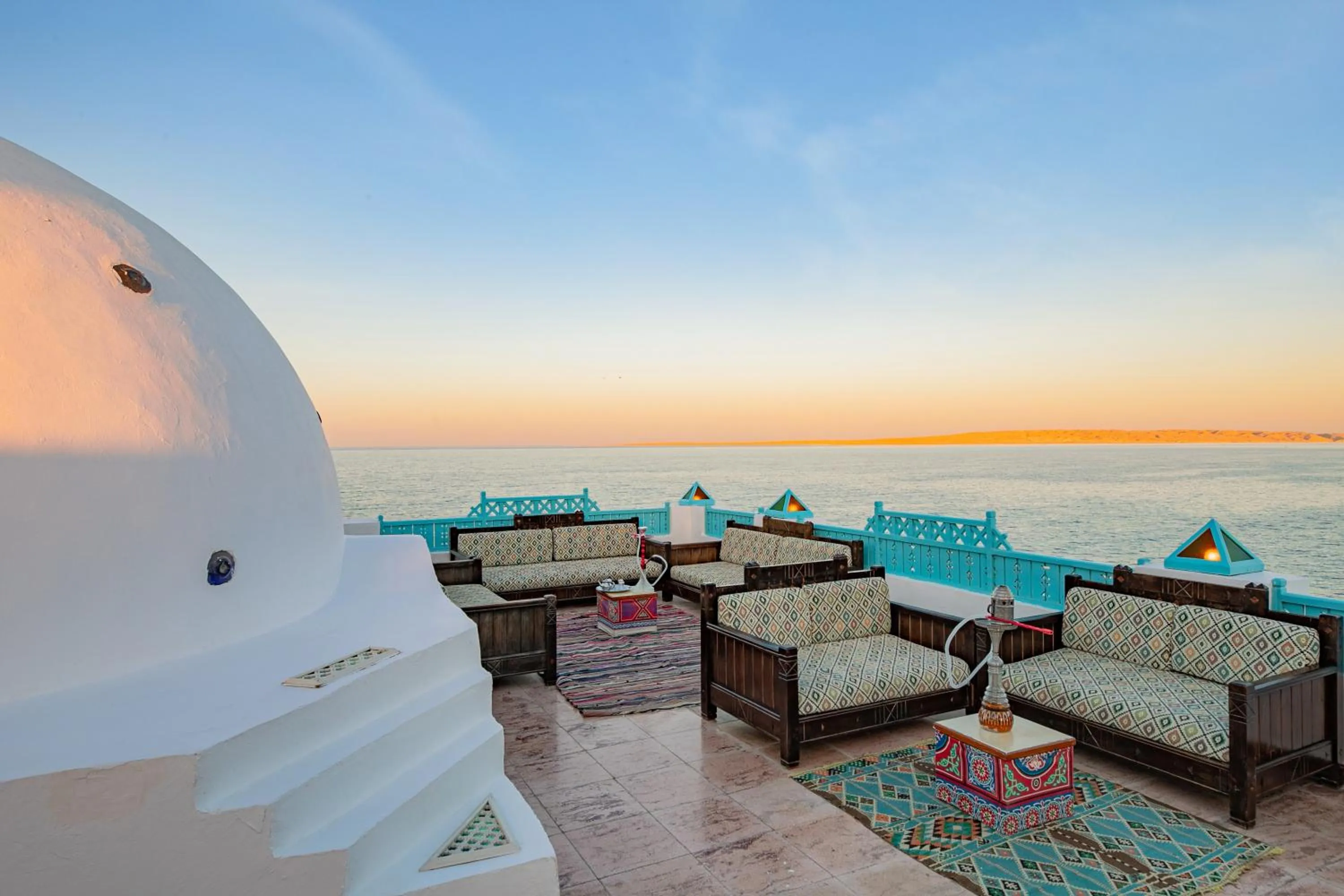 Seating area in Arabella Azur Resort