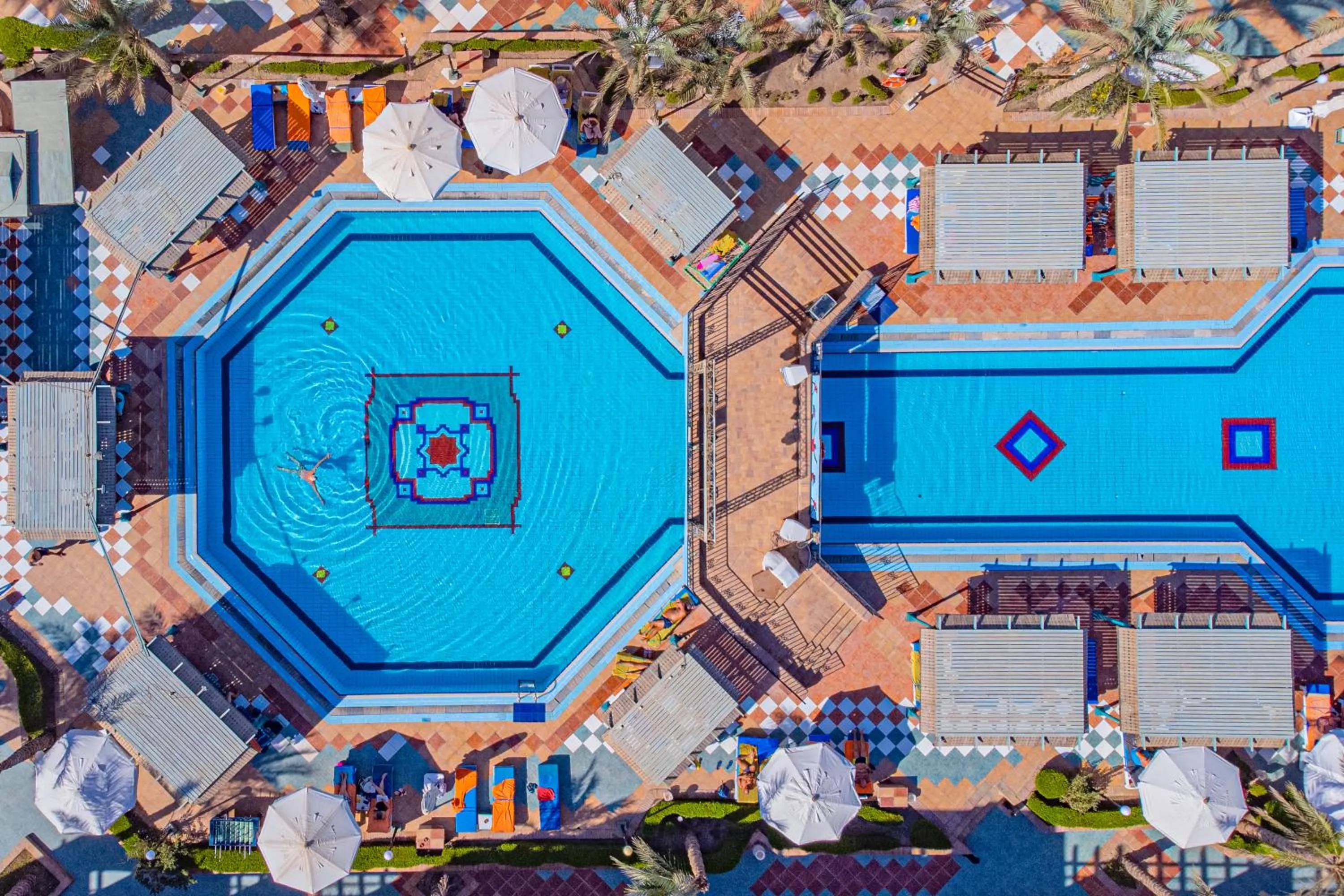 Swimming pool in Bel Air Azur Resort (Adults Only)