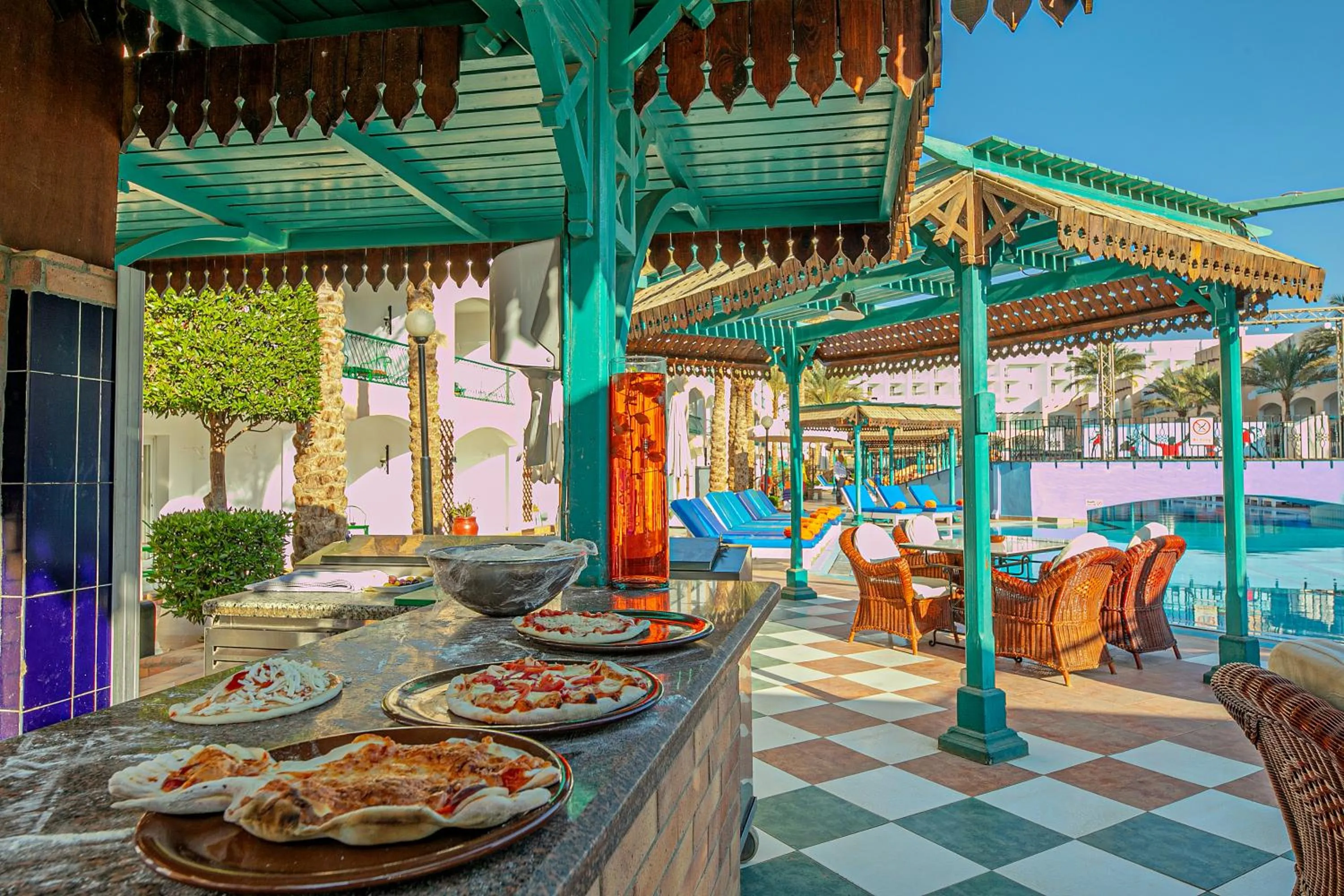 Food and drinks in Bel Air Azur Resort (Adults Only)