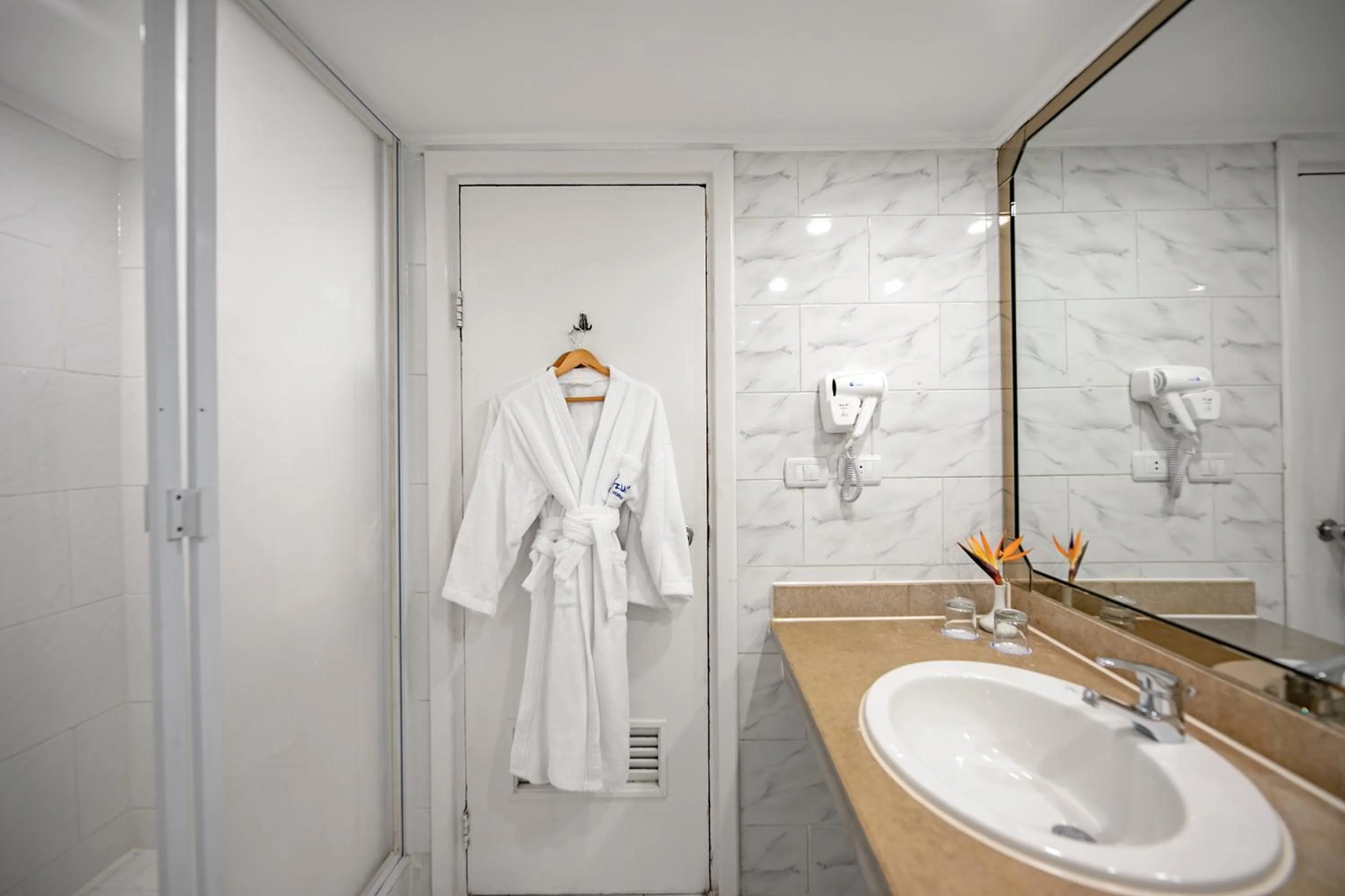 Bathroom in Bel Air Azur Resort (Adults Only)