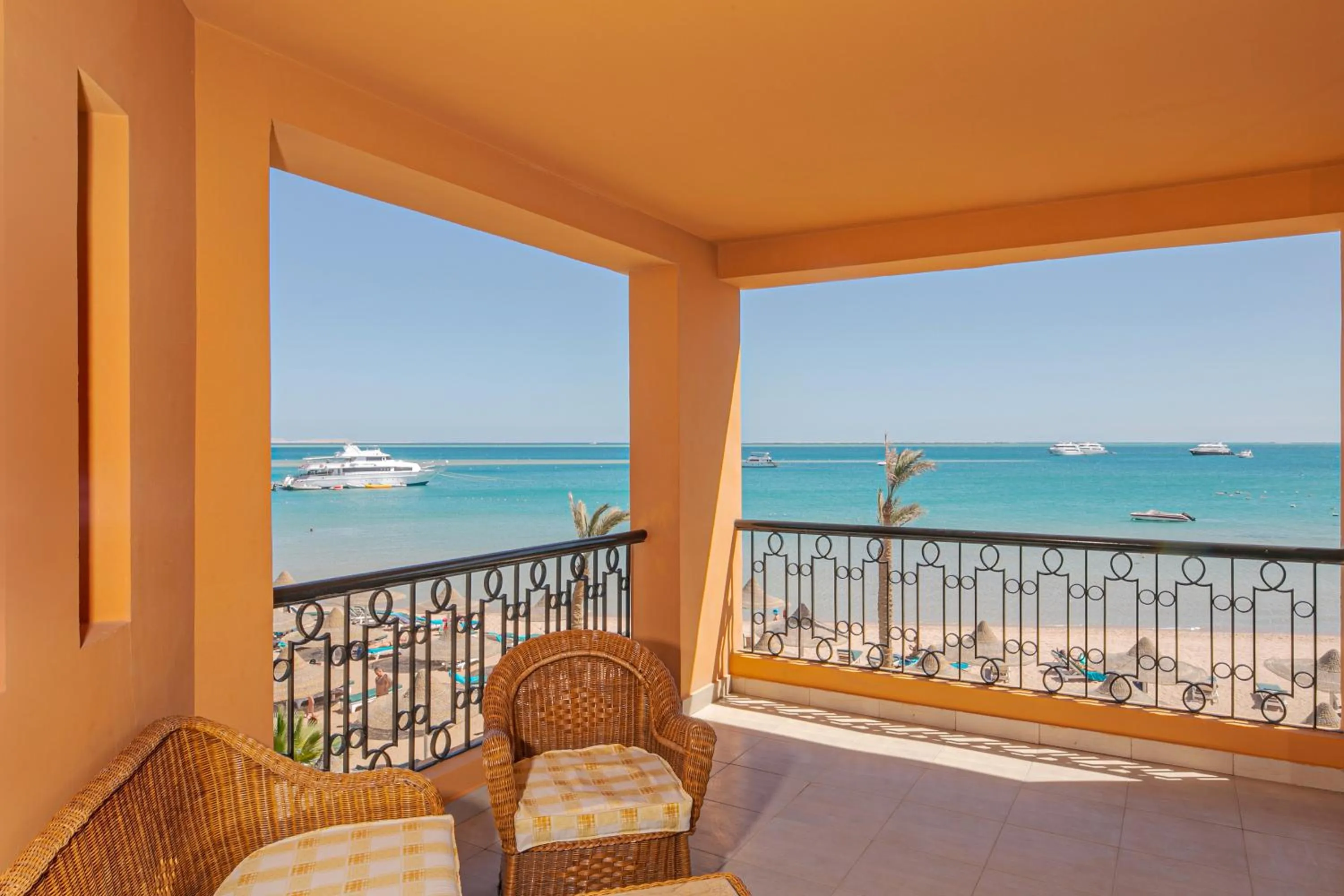 Balcony/Terrace in Giftun Azur Resort