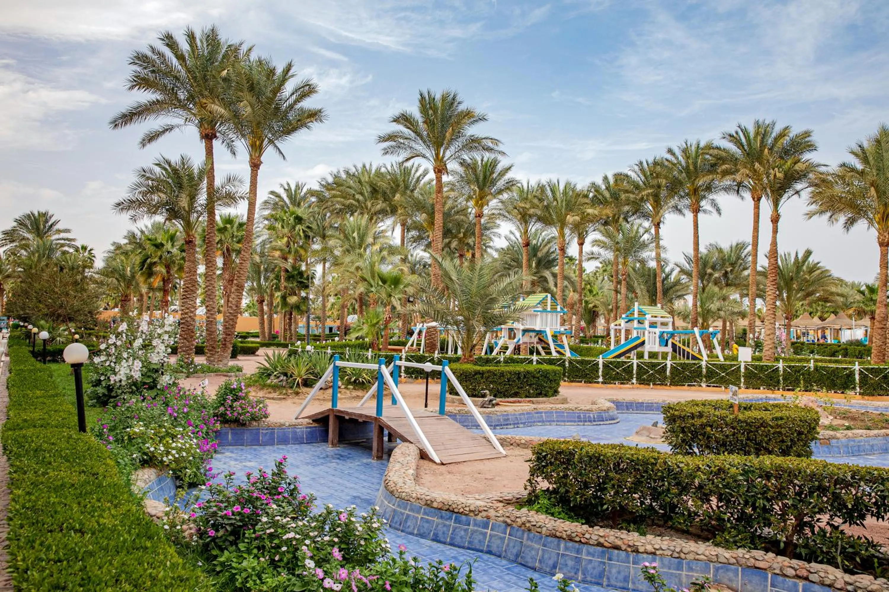 Garden view in Giftun Azur Resort