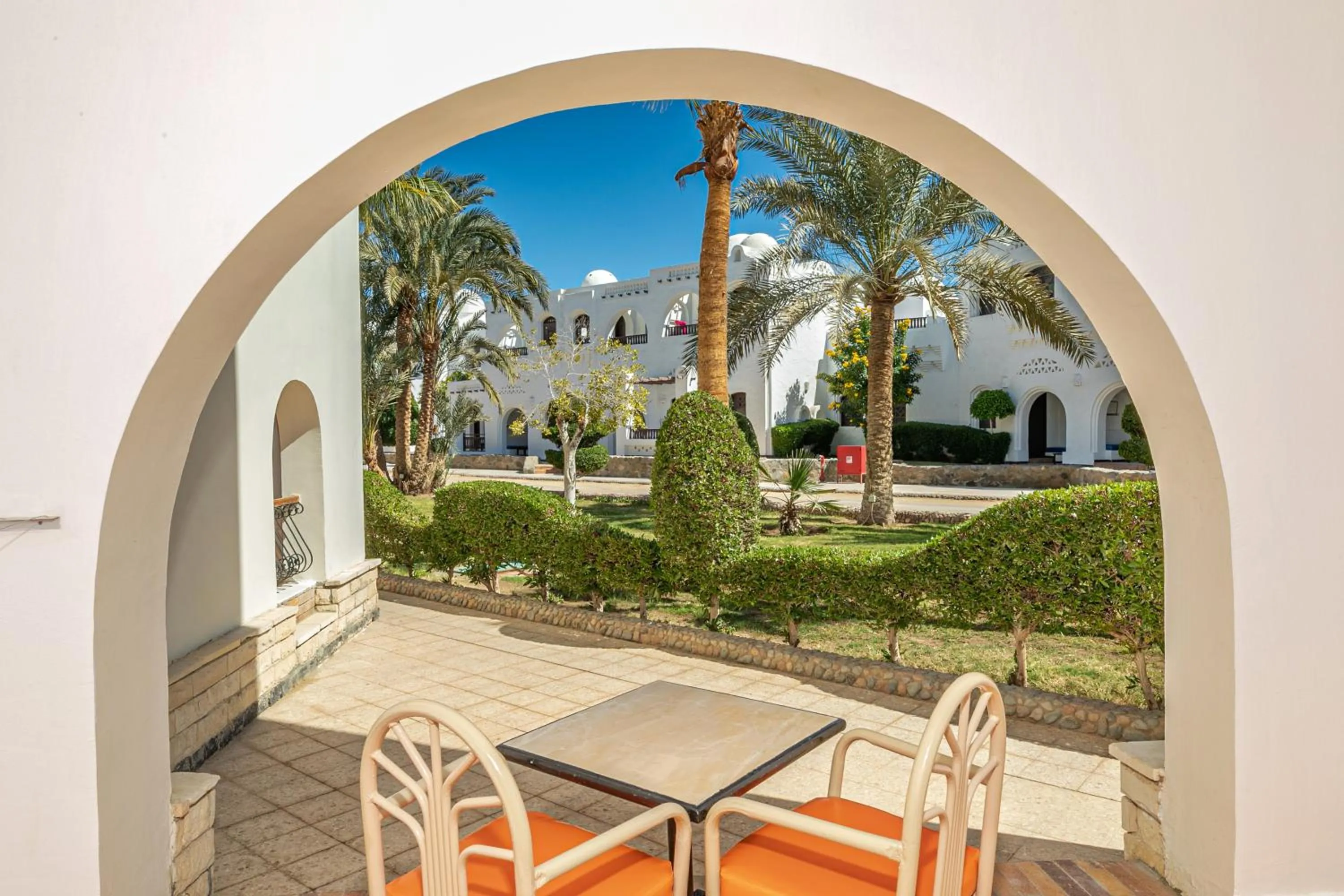 Garden view in Arabia Azur Resort