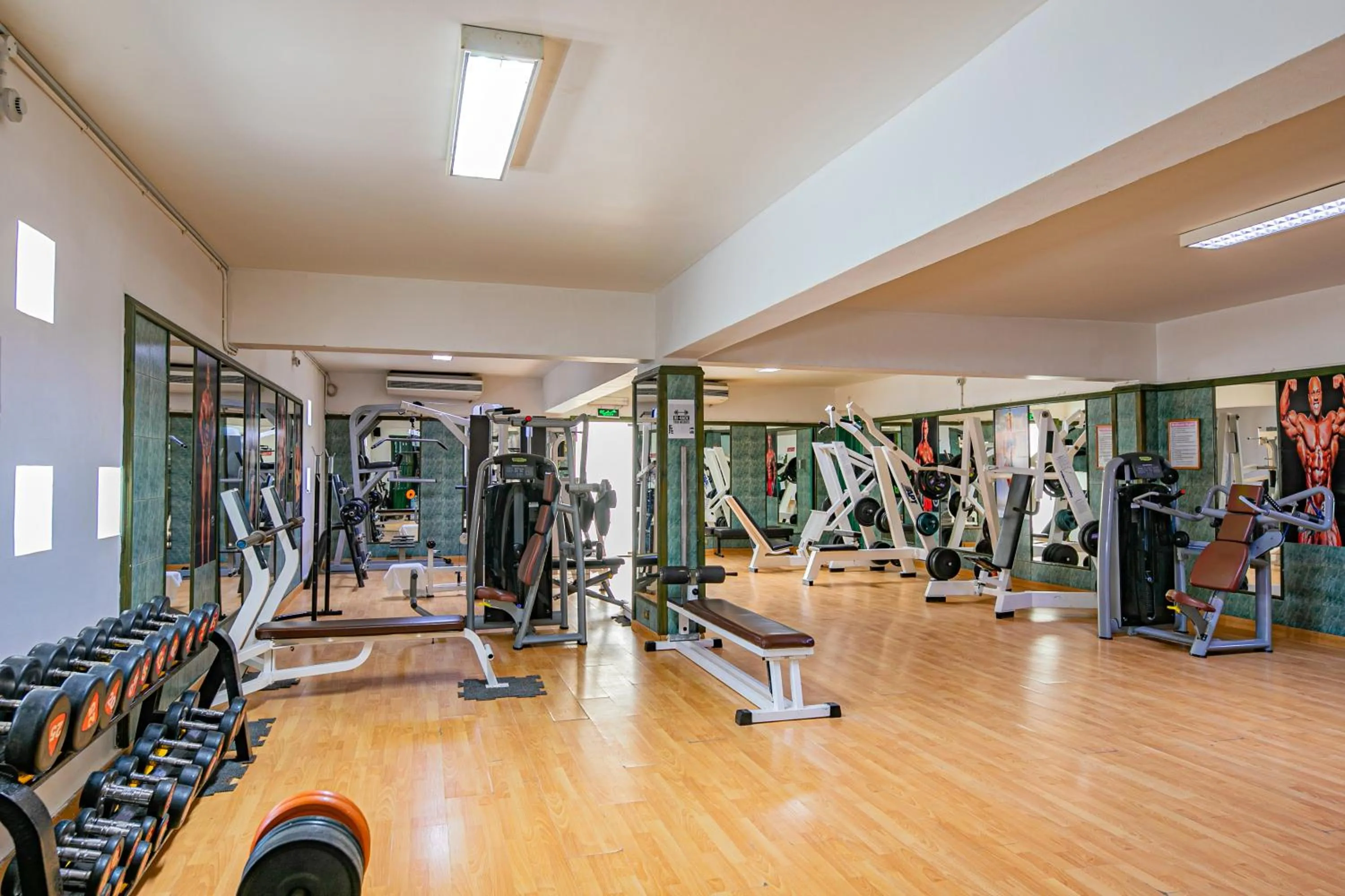 Fitness centre/facilities in Arabia Azur Resort