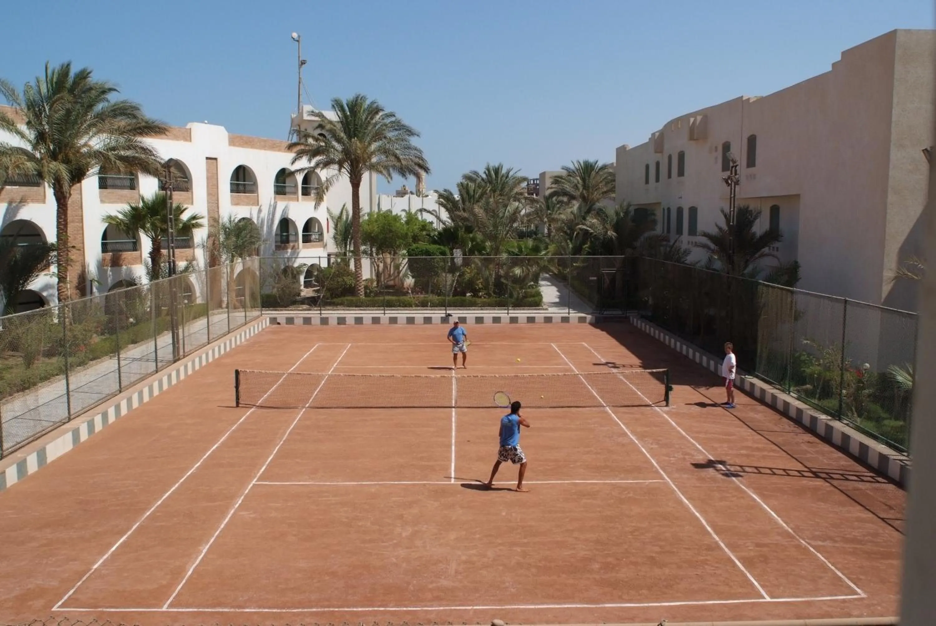 Tennis court in Arabia Azur Resort