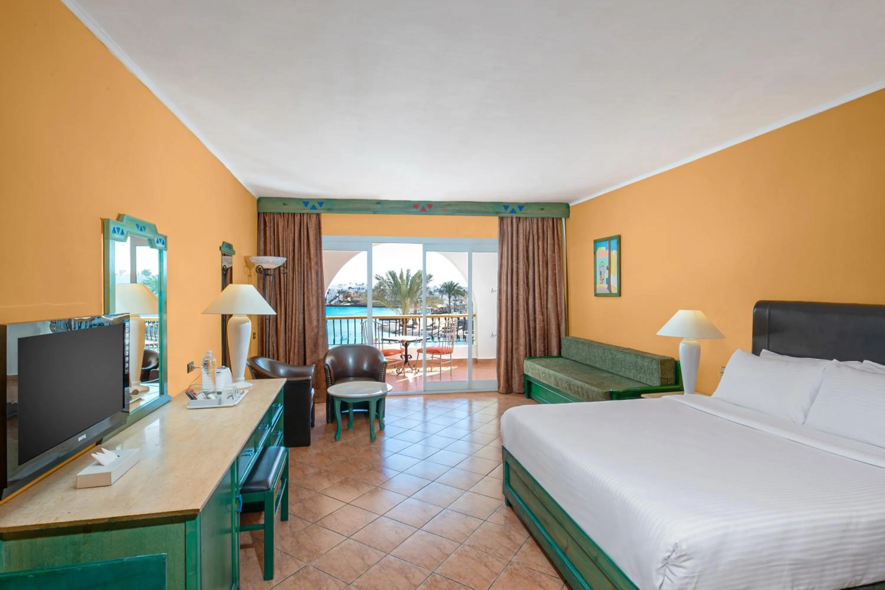 Photo of the whole room, Bed in Arabia Azur Resort