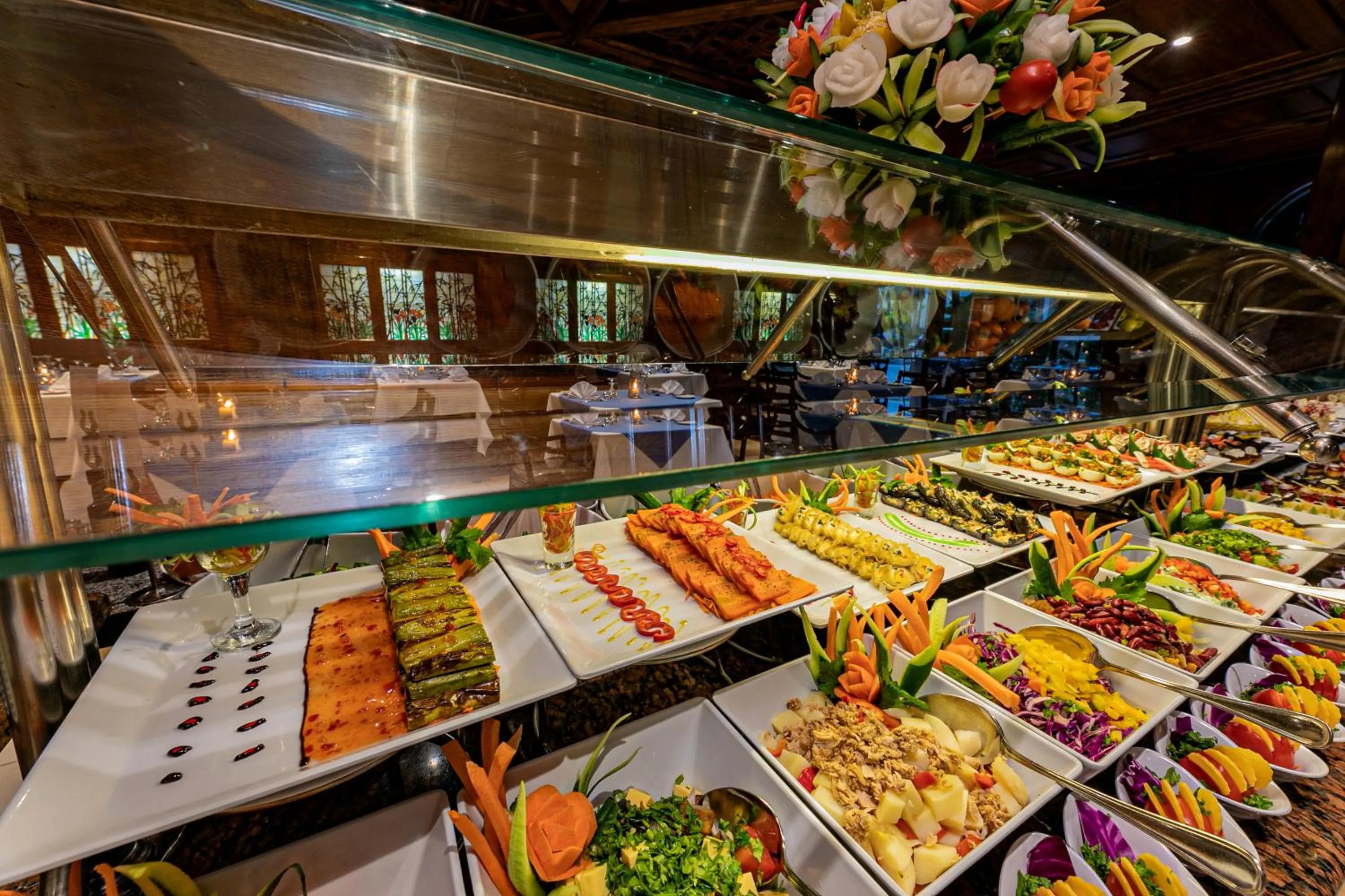 Food in Arabia Azur Resort