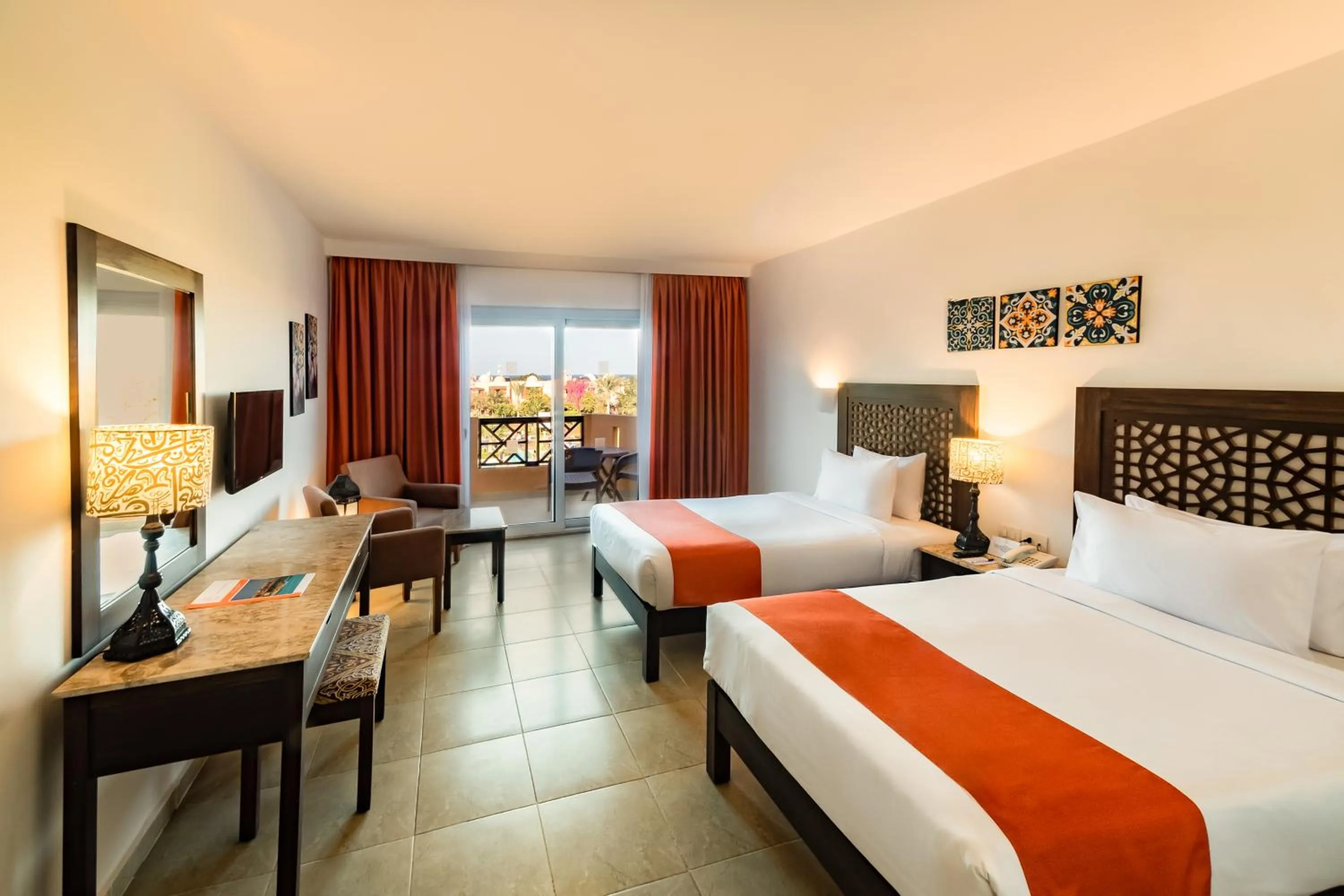 Bedroom, Bed in Wadi Lahmy Azur Resort - Soft All-Inclusive
