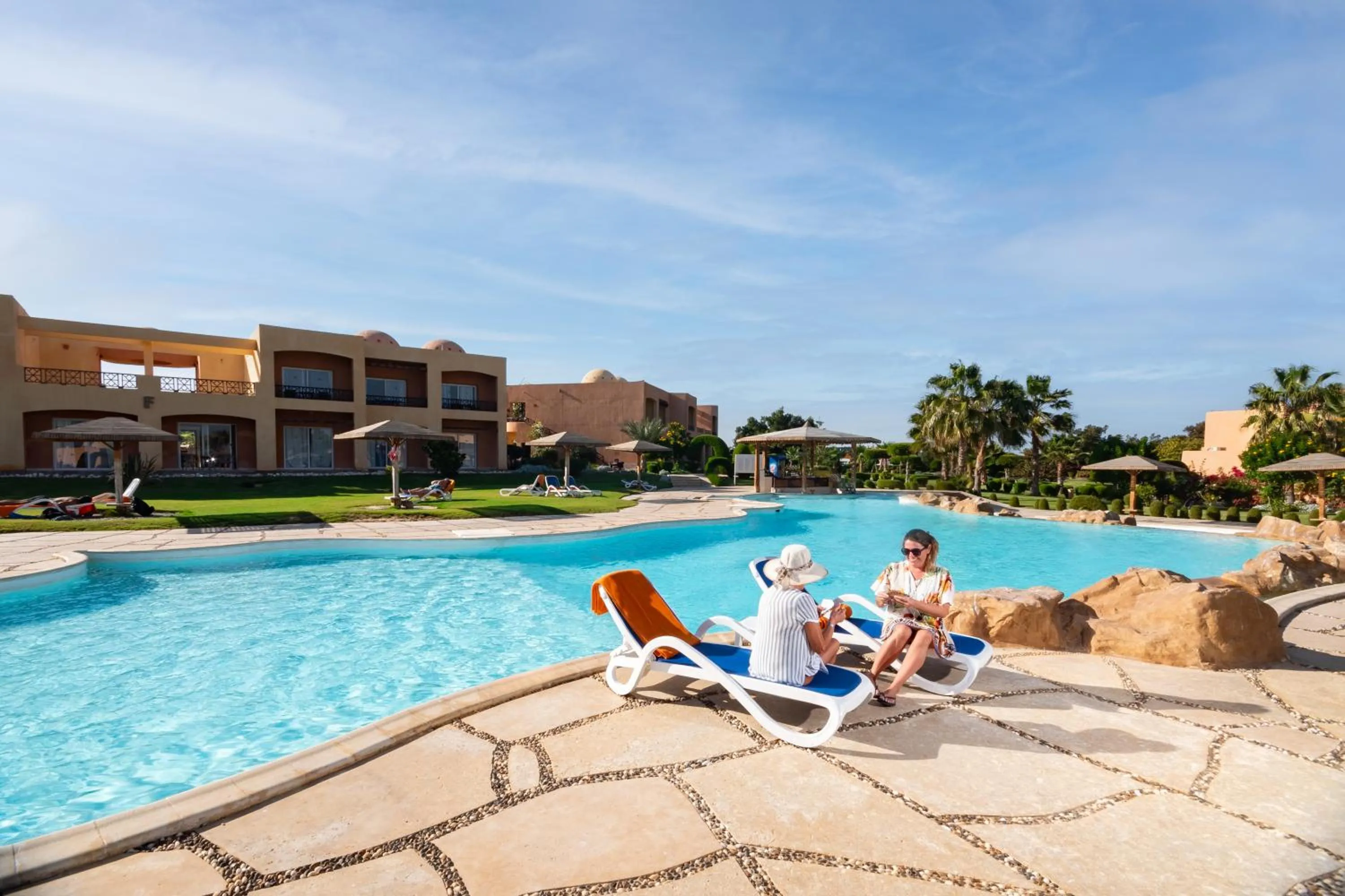 Swimming pool in Wadi Lahmy Azur Resort - Soft All-Inclusive