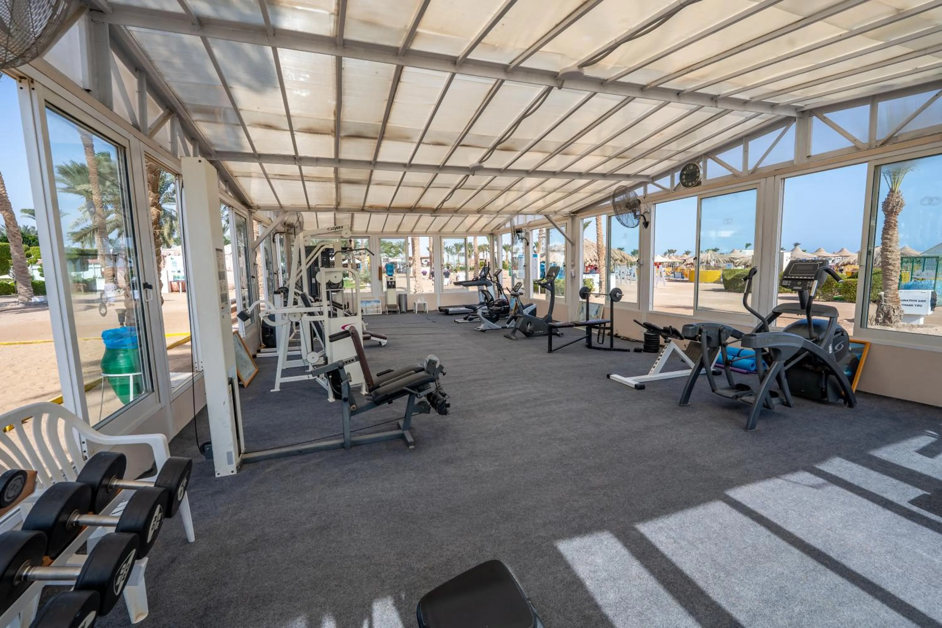 Fitness centre/facilities in JAZ Palmariva Beach