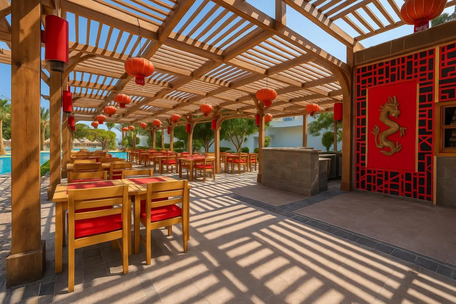 Restaurant/places to eat in JAZ Royal Palmariva