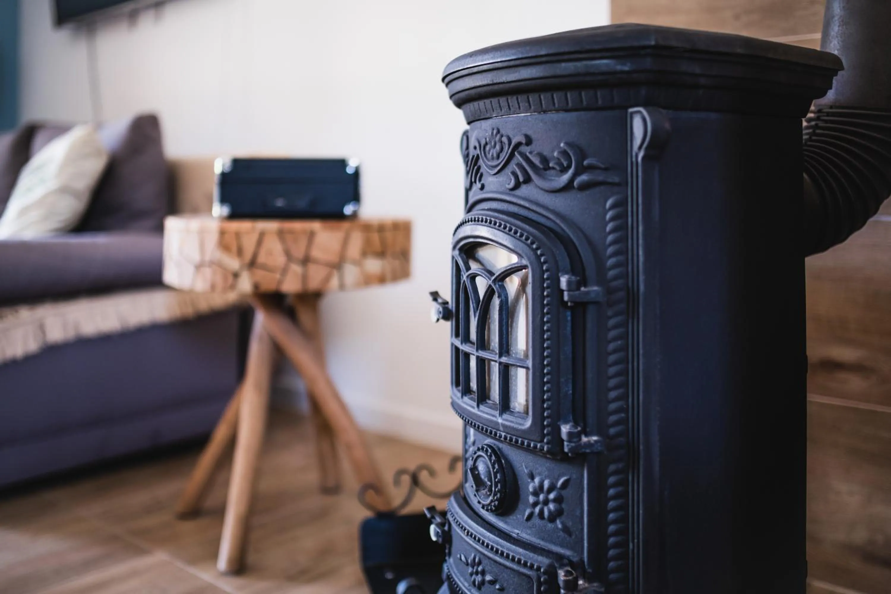 Living room in Zacisze,pl Domki Premium i Bungalowy Deluxe nad Jeziorem Łagowskim