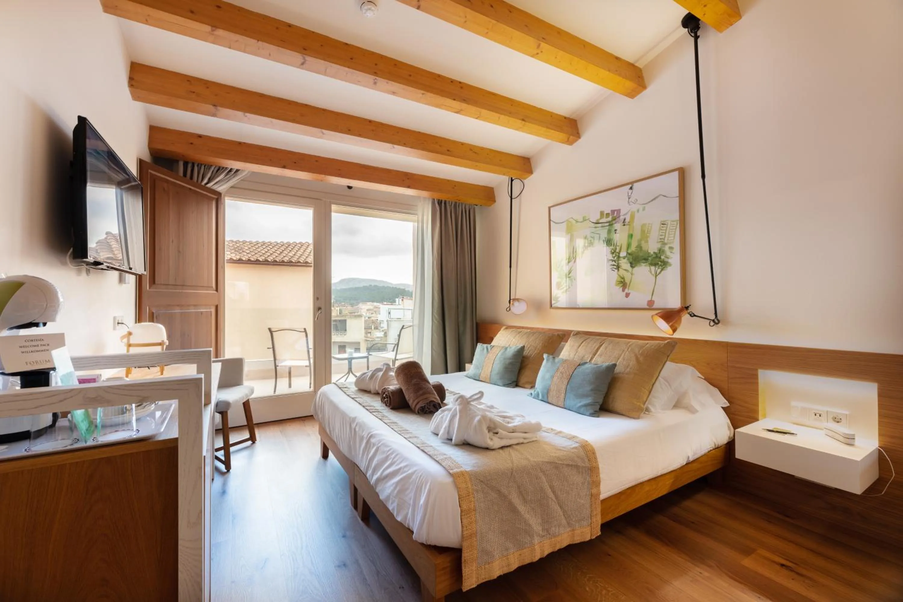 Bedroom, Bed in Forum Boutique Hotel & Spa - Adults Only