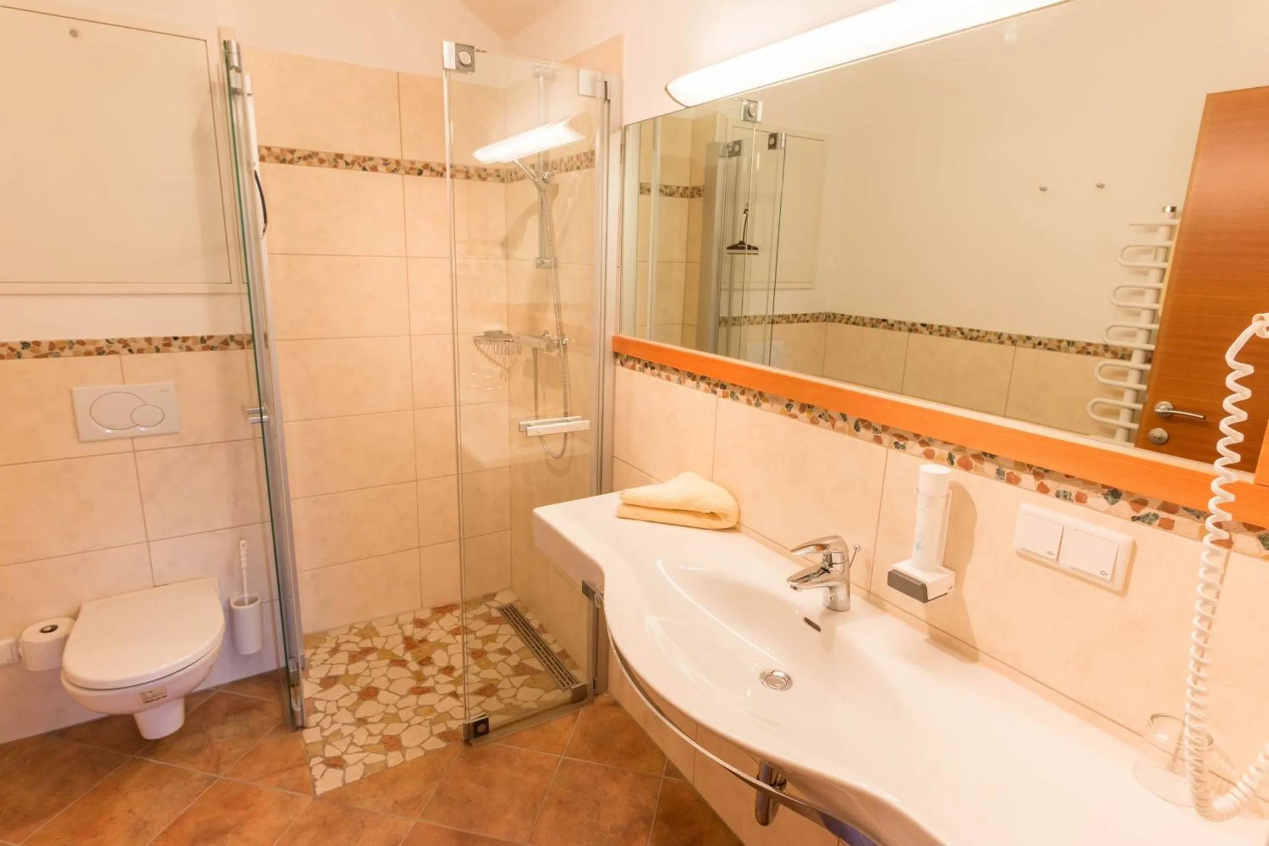 Bathroom in Hotel Weissenstein