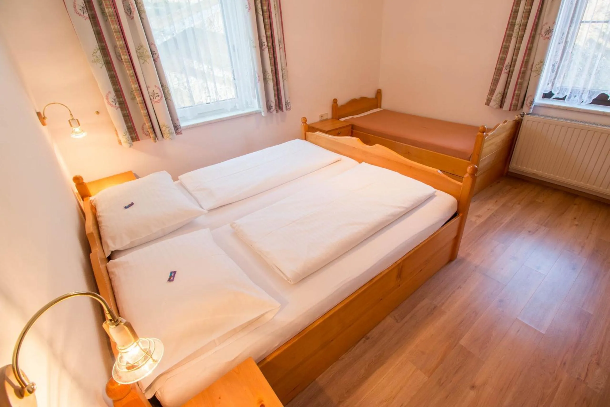 Bed in Hotel Weissenstein