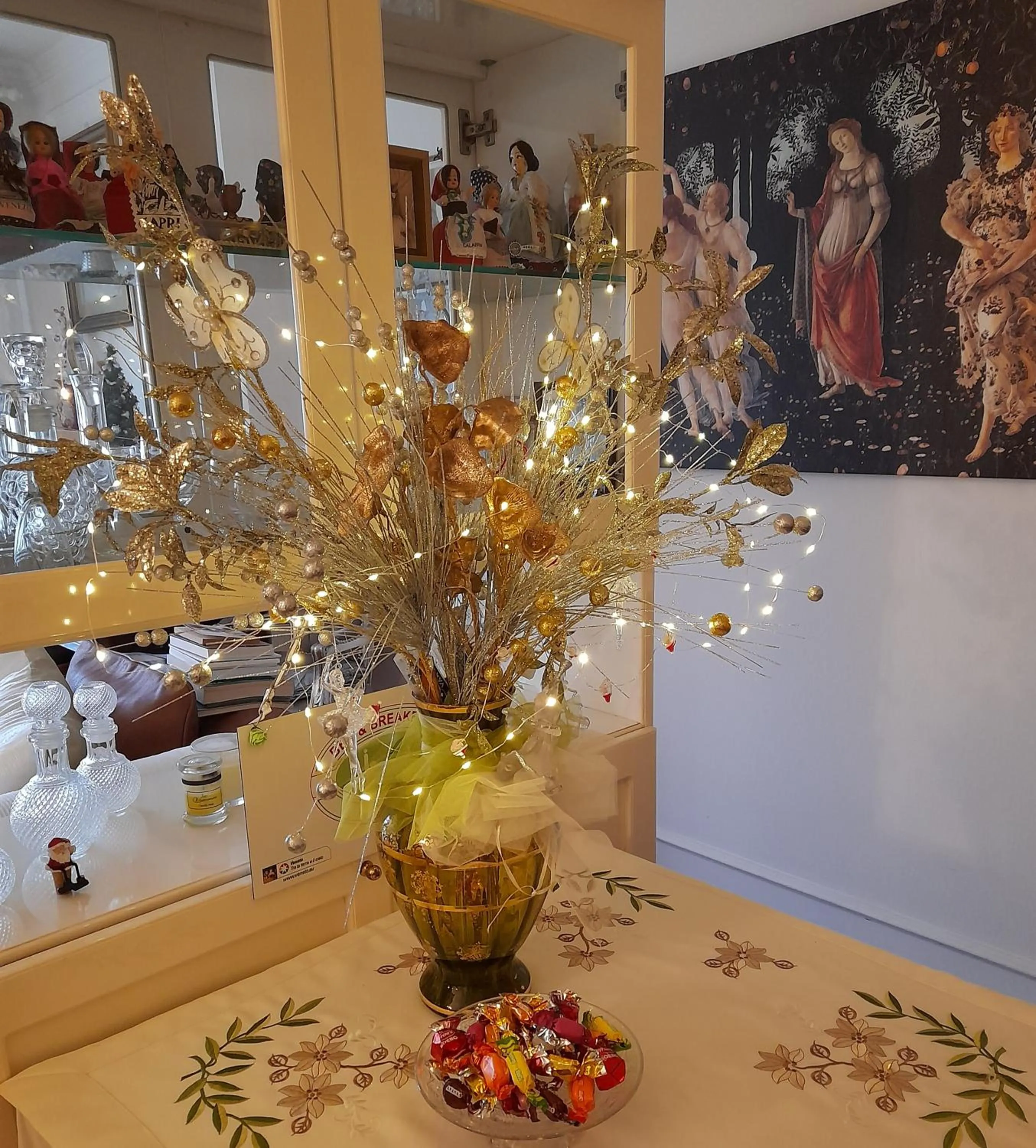 Decorative detail in Luxury House B&B