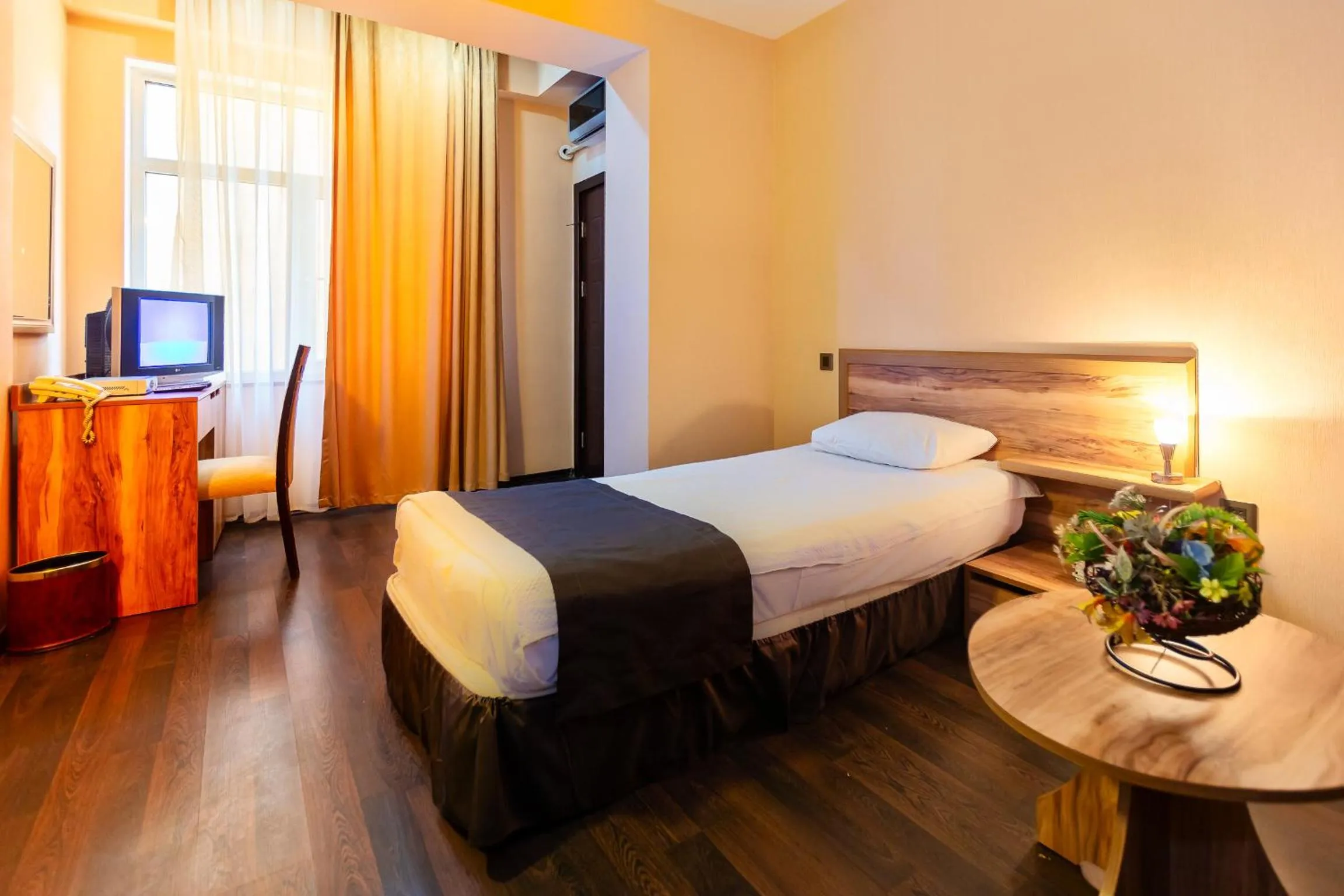 Bed in Diplomat Hotel Baku