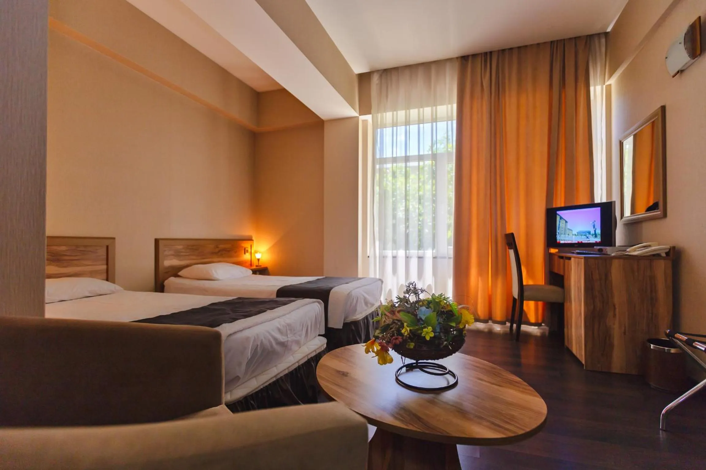 TV and multimedia, Bed in Diplomat Hotel Baku