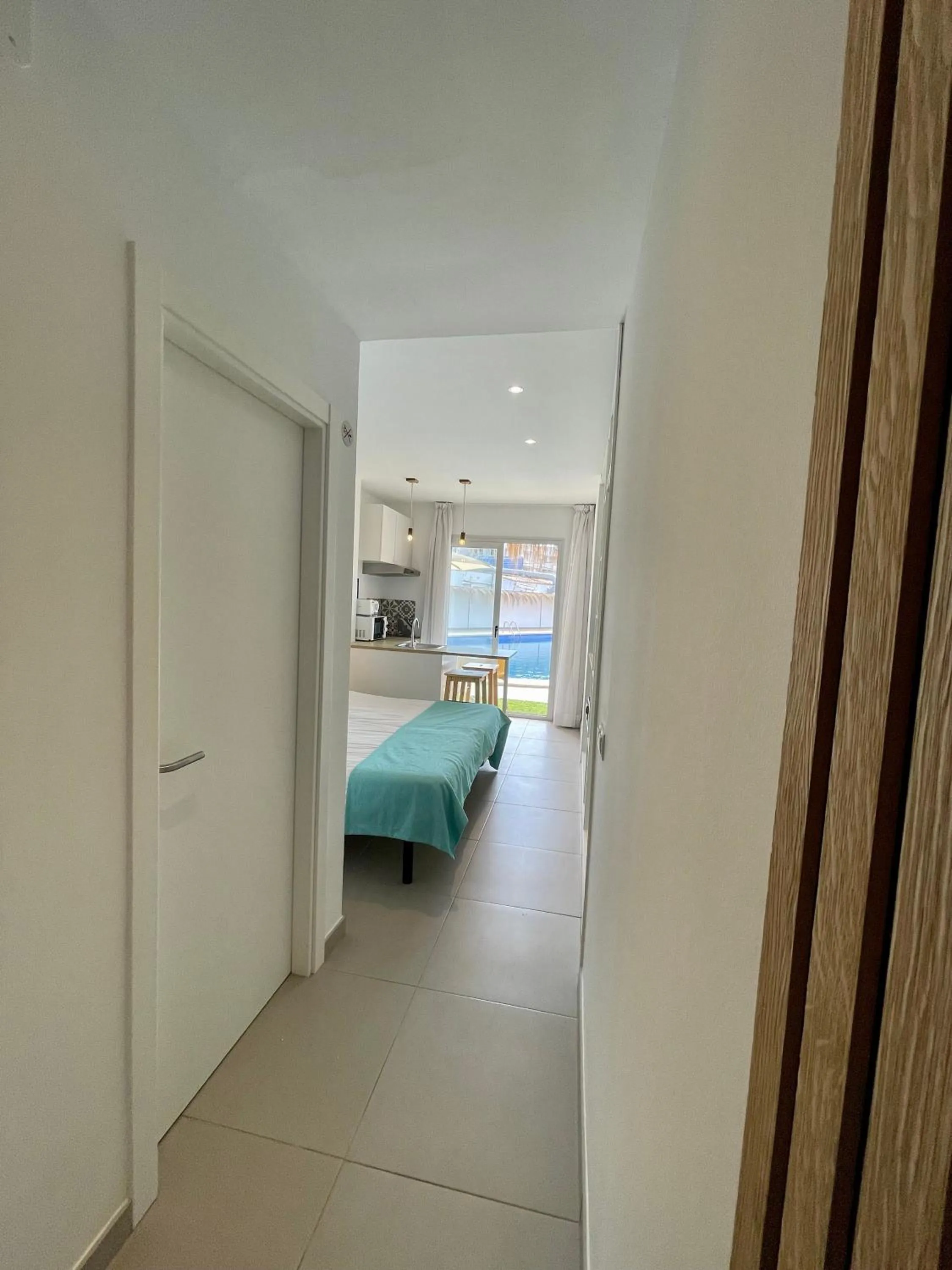 Bed in Apartaments La Perla Negra