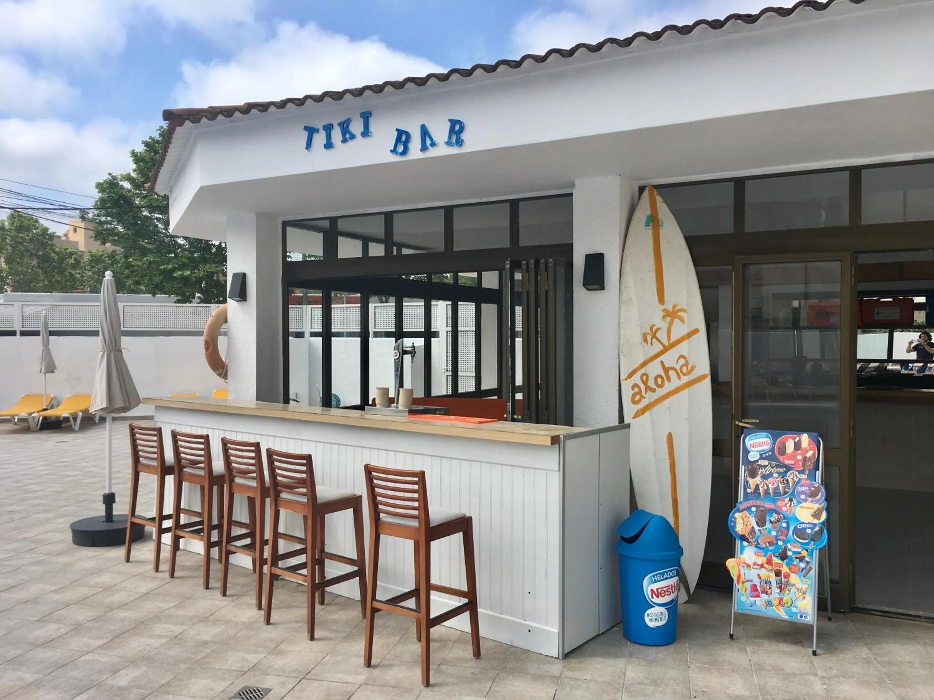 Swimming pool in Apartaments La Perla Negra