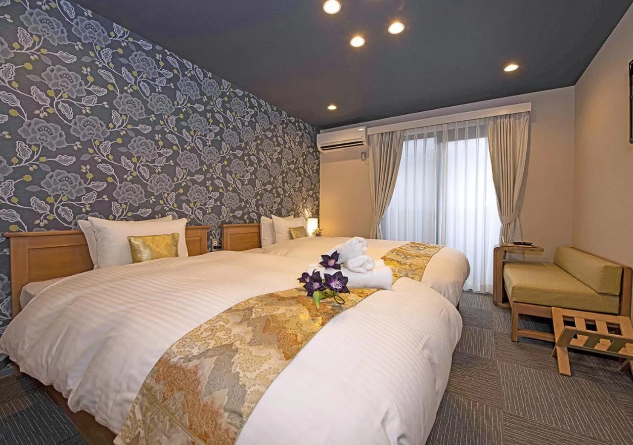 Bed in Stay SAKURA Kyoto Nijo Seasons