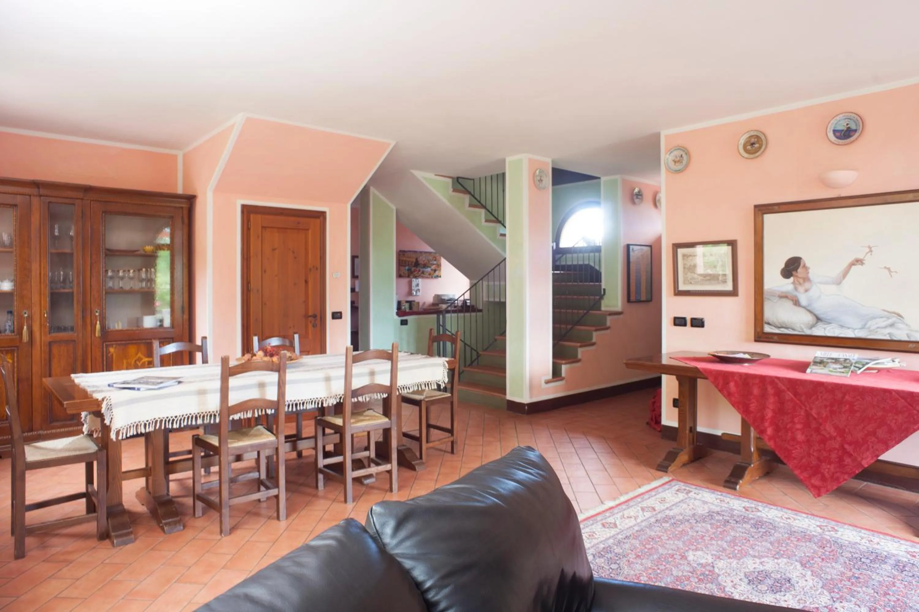 Communal lounge/ TV room in Agriturismo Il Cavicchio