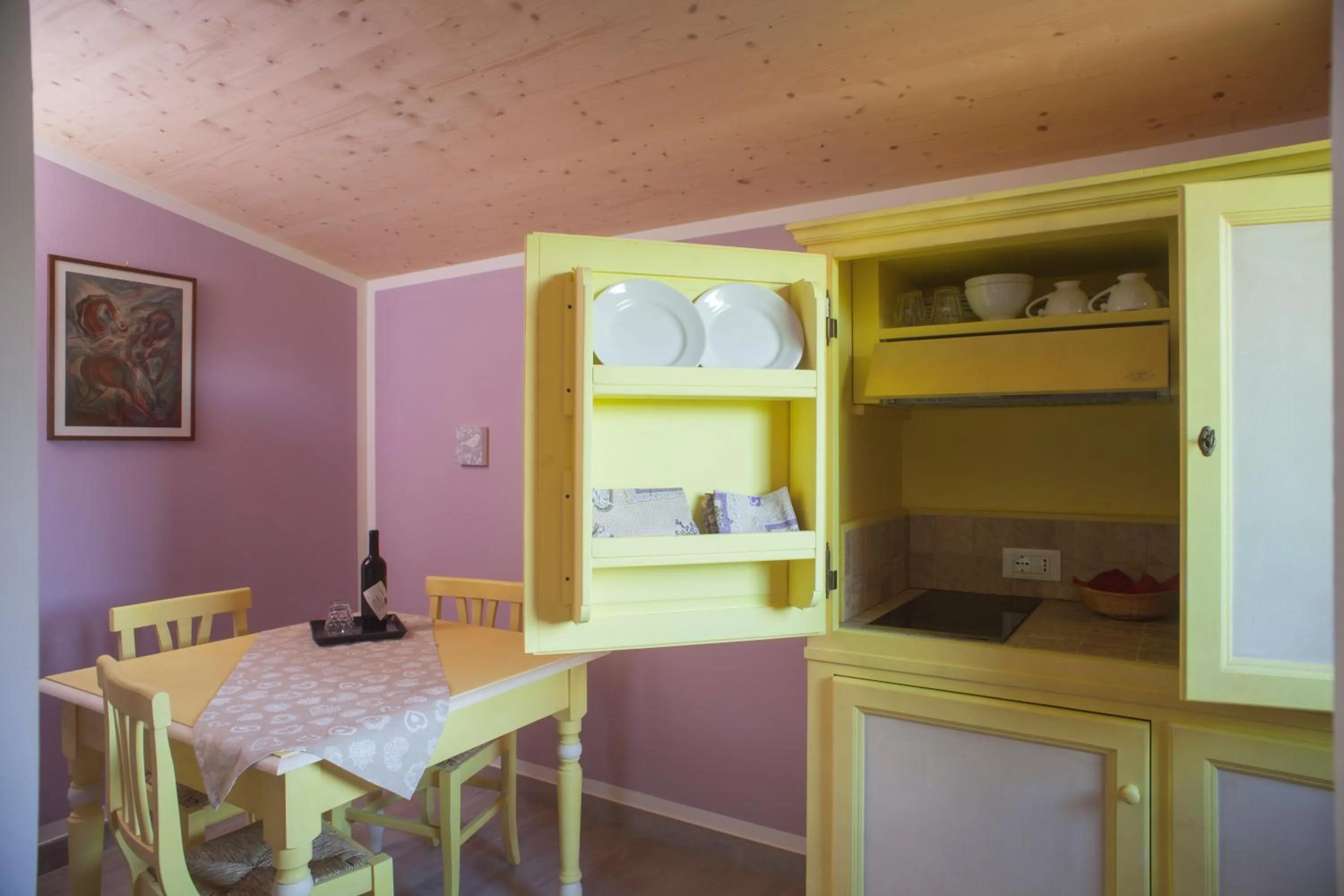 Kitchen or kitchenette in Agriturismo Il Cavicchio