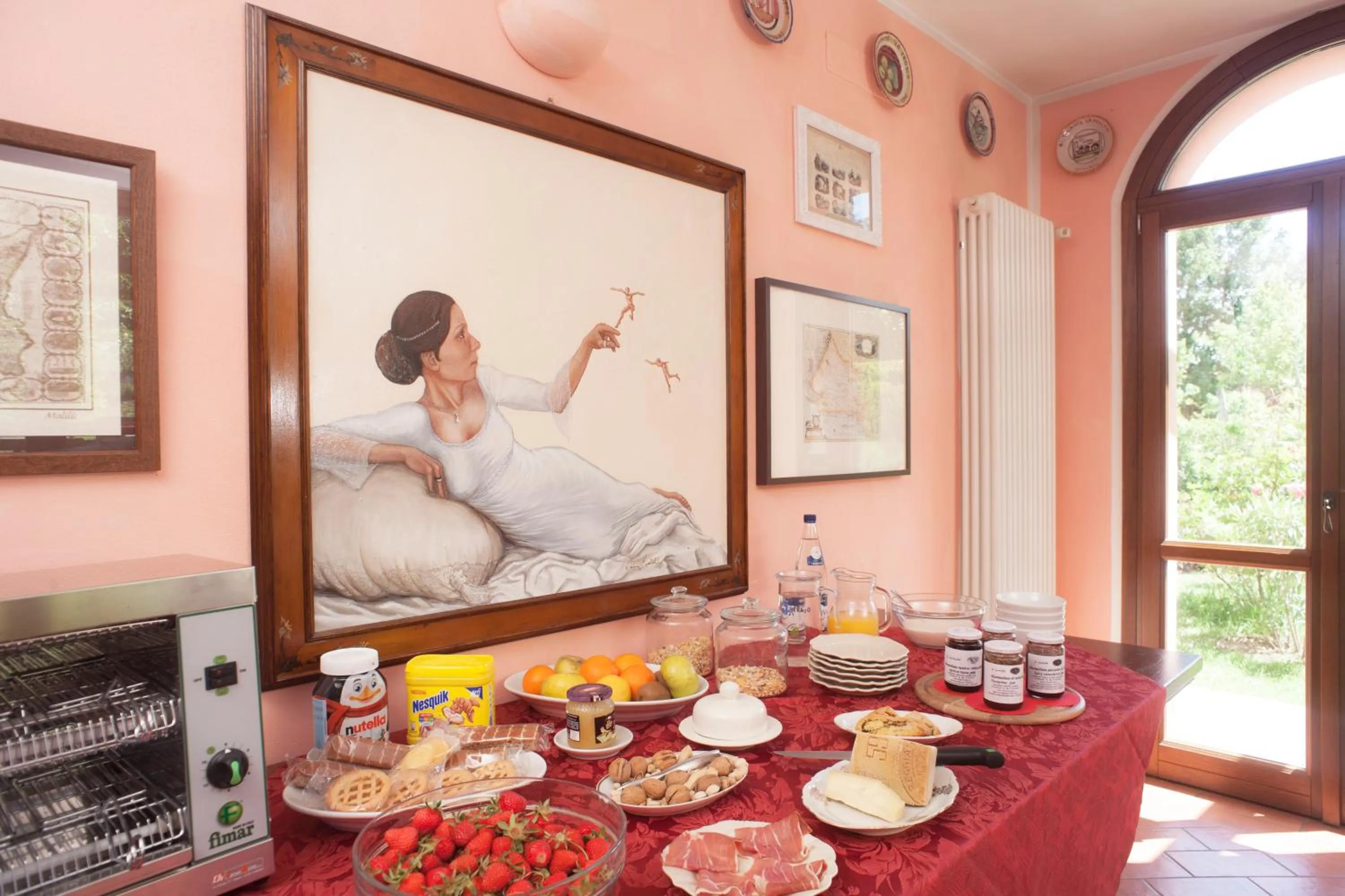 Food and drinks in Agriturismo Il Cavicchio