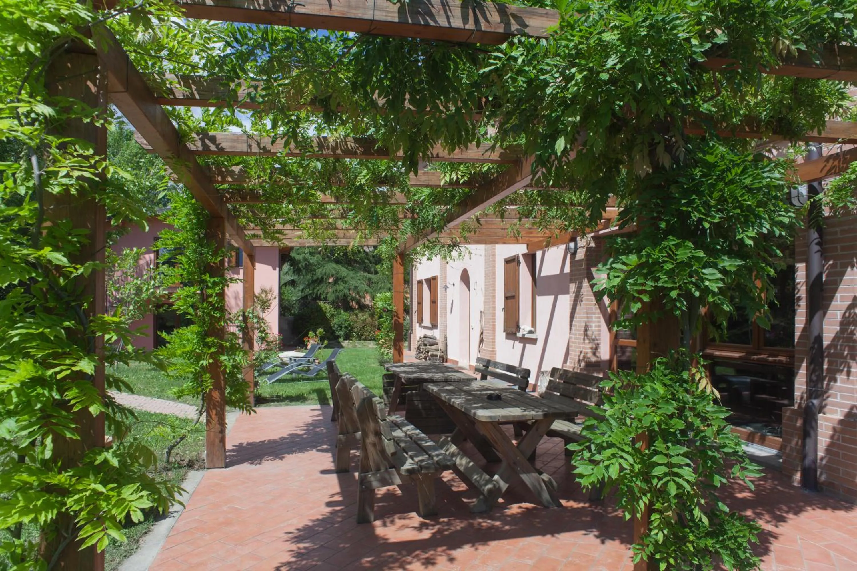 Garden in Agriturismo Il Cavicchio