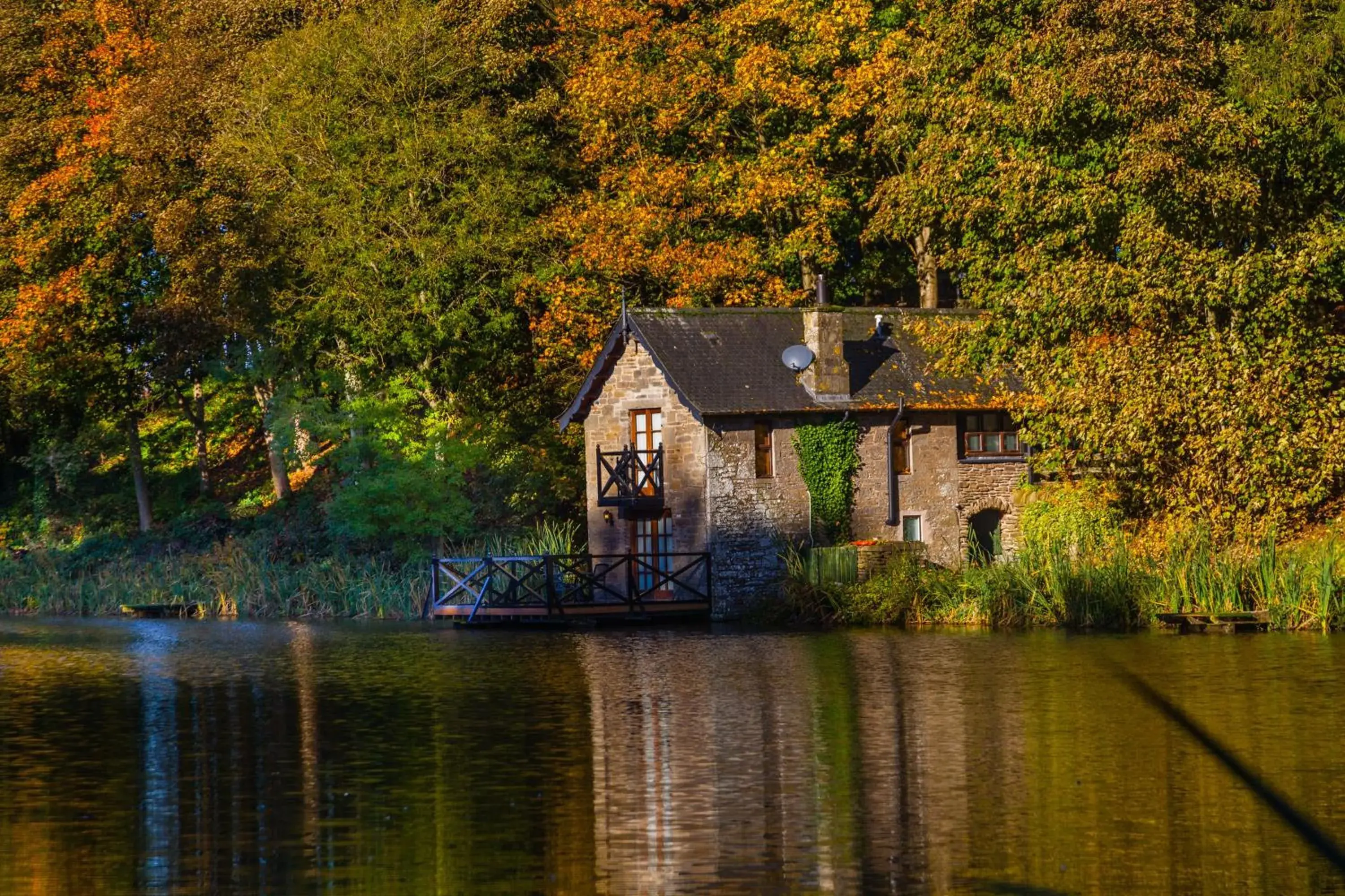 One-Bedroom Lodge - Boathouse in Forbes of Kingennie One-Bedroom Lodge - Boathouse in Forbes of Kingennie