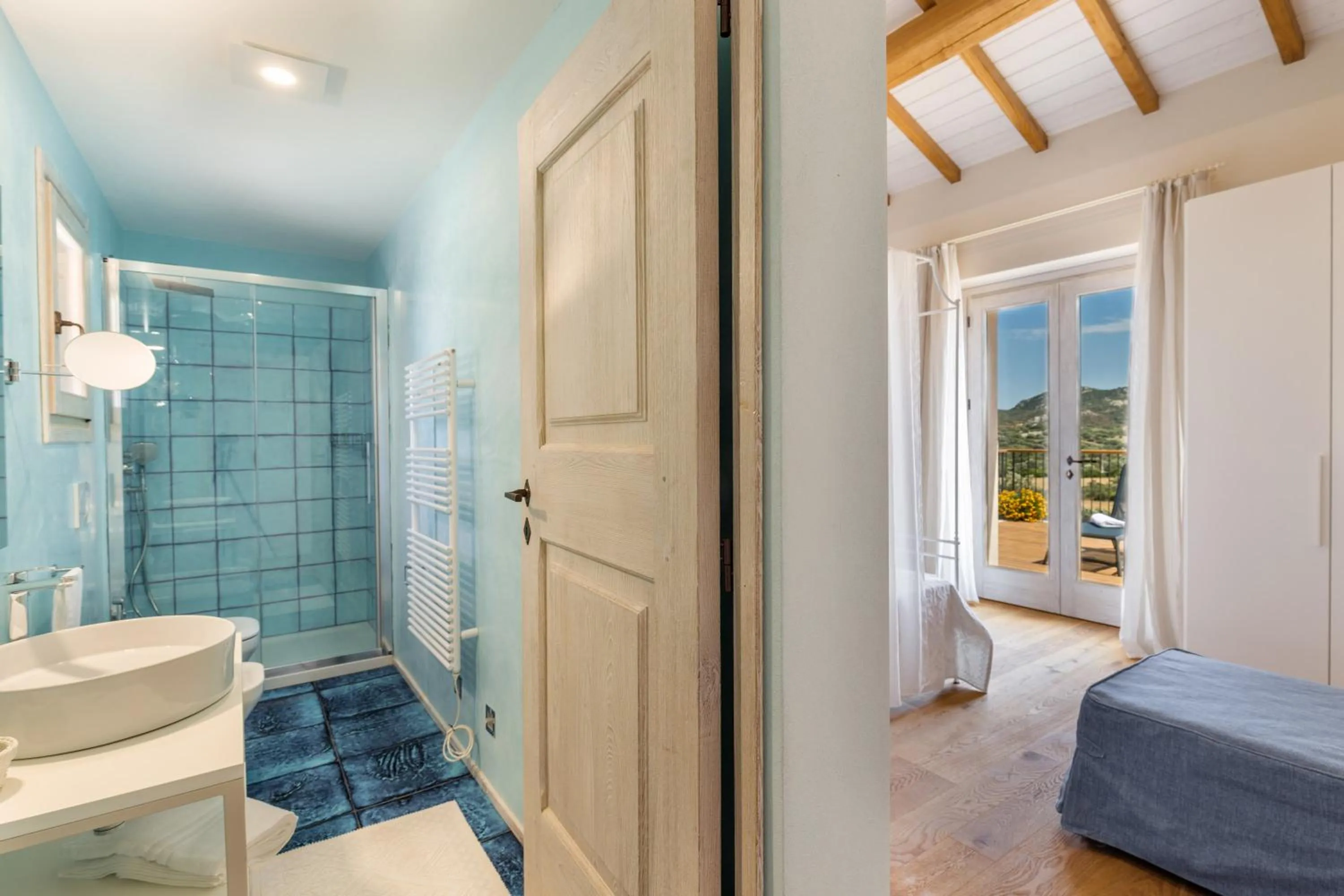 Bed in Tenuta Petra Bianca