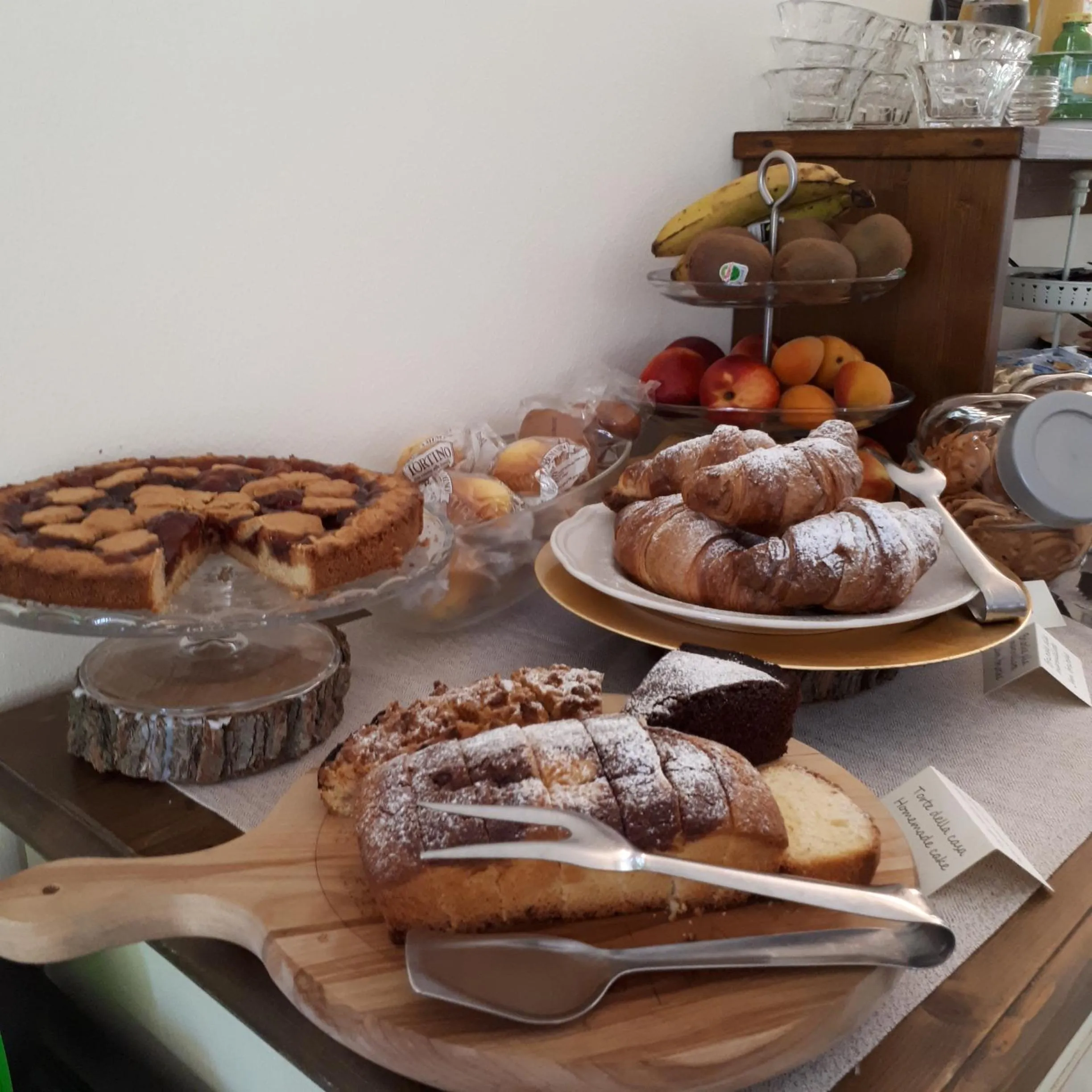 Food and drinks in Agriturismo Ai Carpini