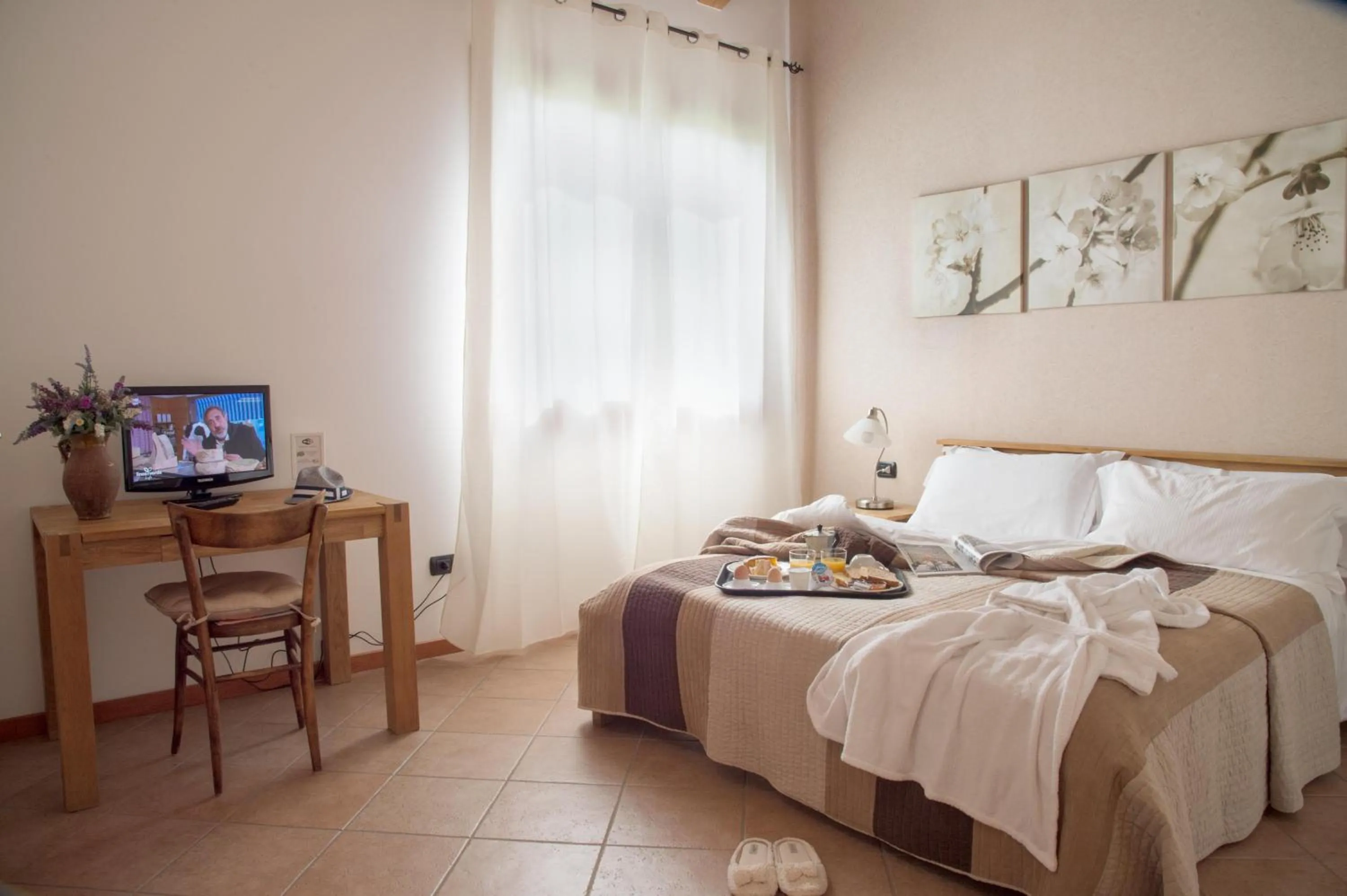 Bed in Agriturismo Ai Carpini