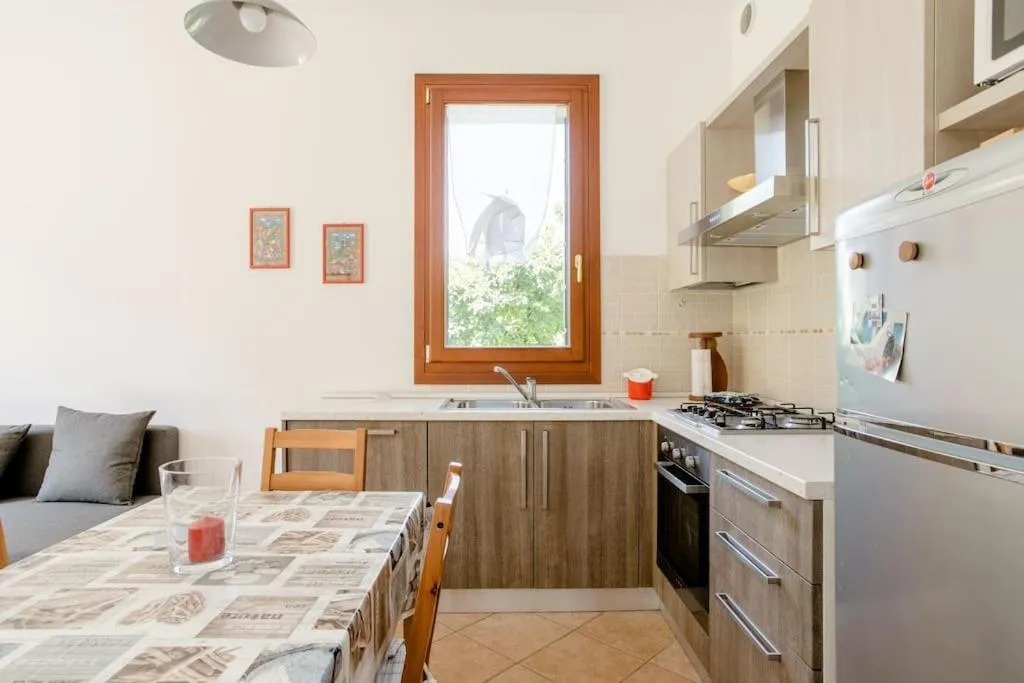 Kitchen or kitchenette in Agriturismo Ai Carpini