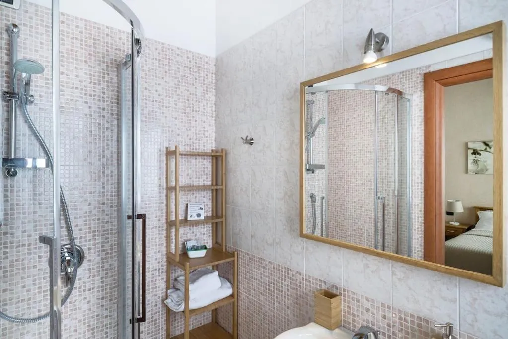 Shower in Agriturismo Ai Carpini