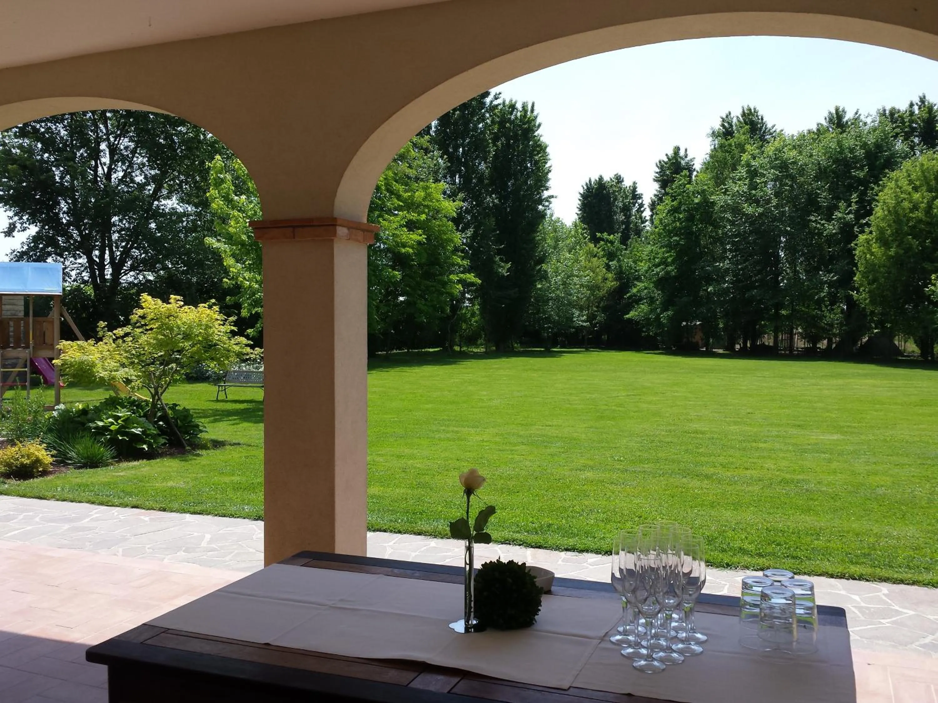 Garden in Agriturismo Ai Carpini