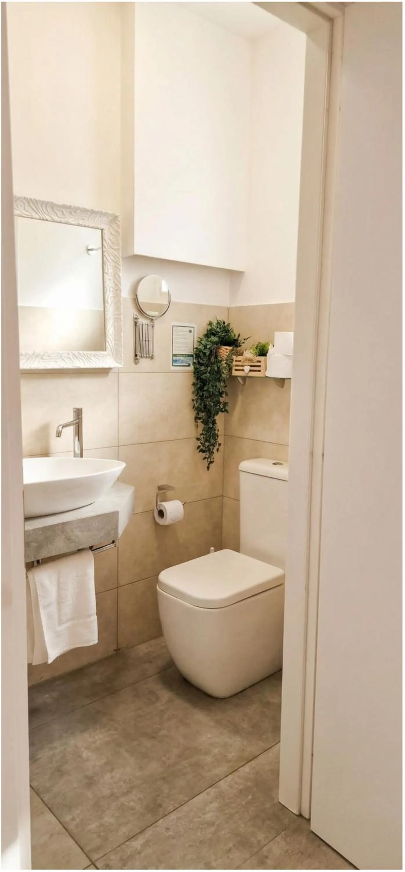 Bathroom in Palazzo Bruca Catania