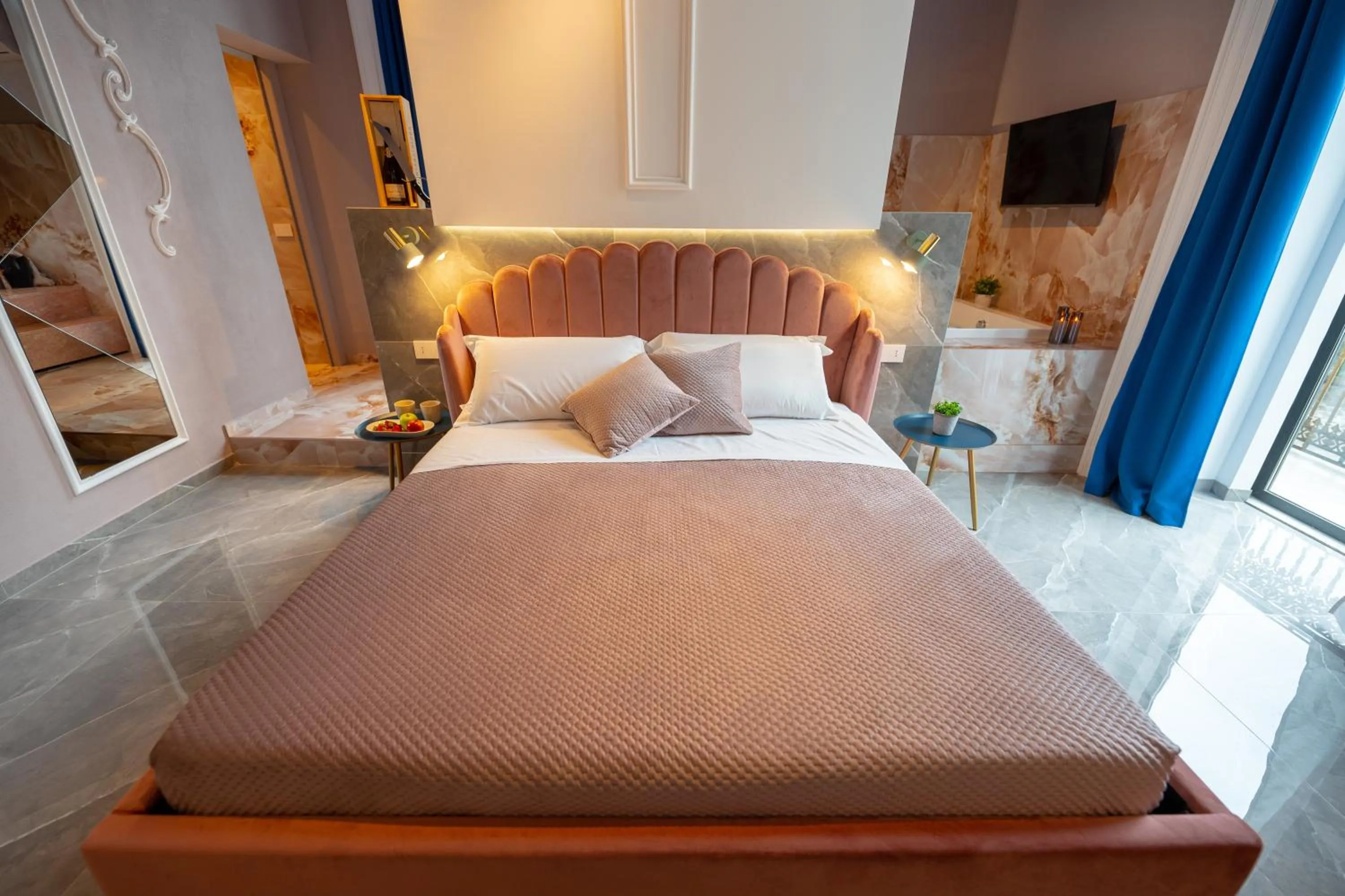 Bed in Palazzo Bruca Catania